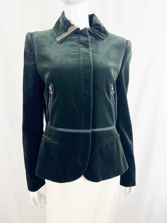 NEW Gianfranco Ferre Velvet Jacket Size M