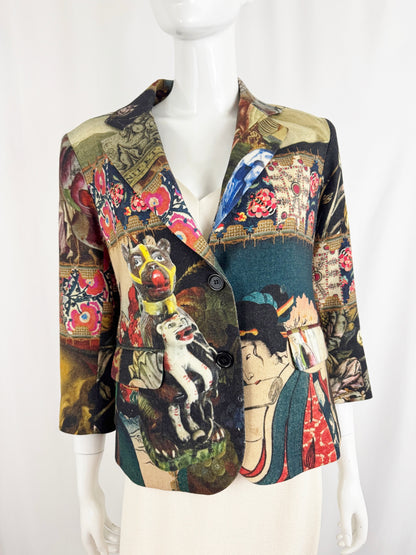 Libertine Patterned Jacket Size M