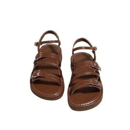 Sandales Plates à Brides Fines – Style Léger et Estival