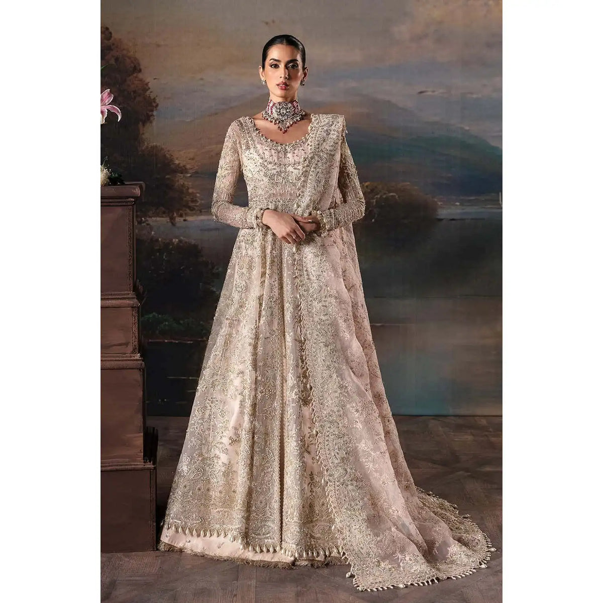Luxury Afrozeh Wedding Ball Gown