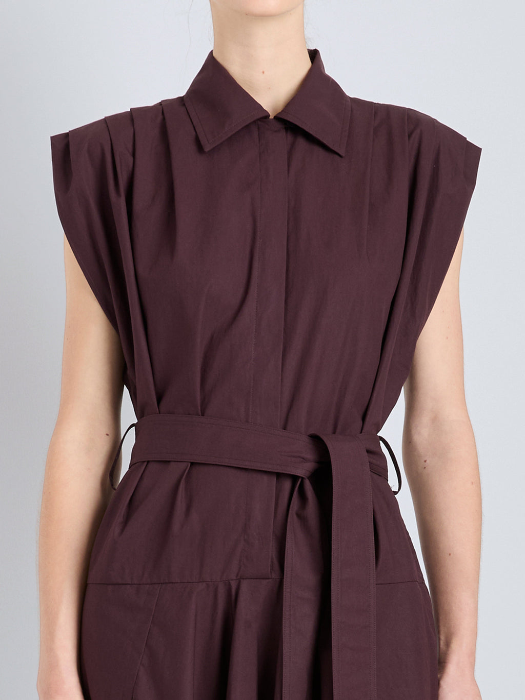 Ava Women's Dress | Classic Cotton, Asymmetrical Hem 4