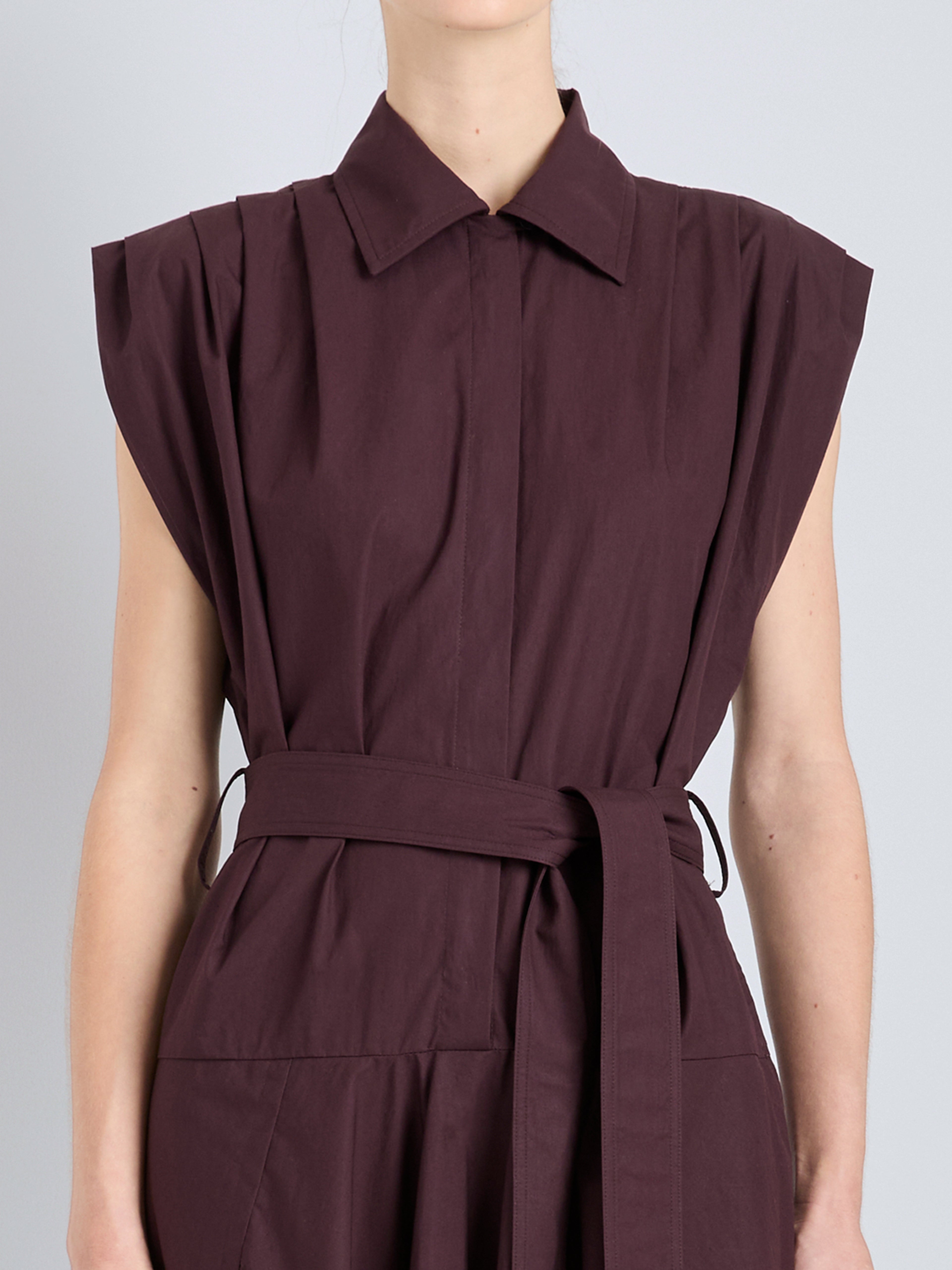 Ava Women's Dress | Classic Cotton, Asymmetrical Hem 4
