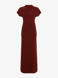 Ava Women's Dress | Clean Boiled Wool, Slim Fit Ankle-Length 0
