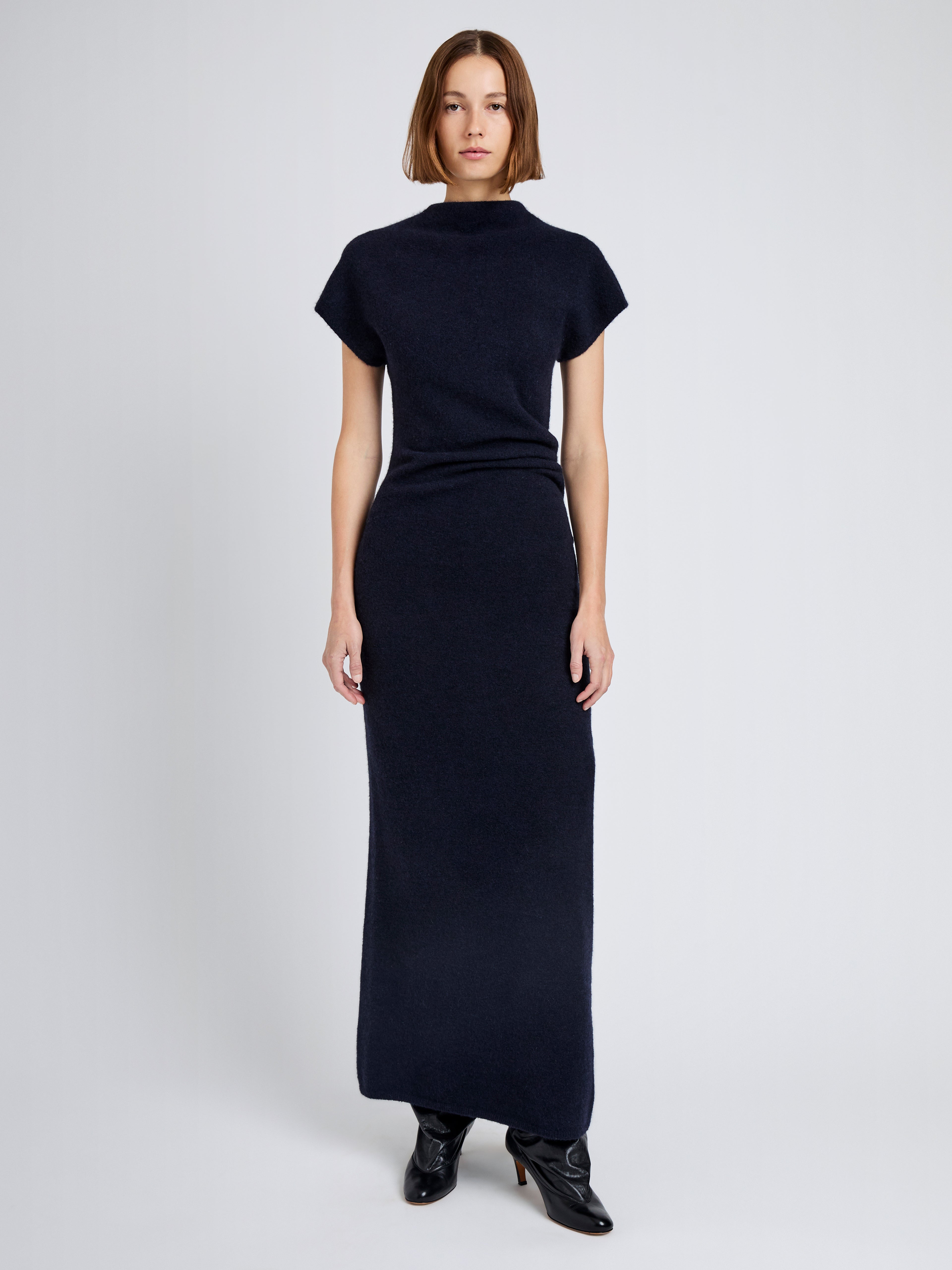 Ava Women's Formal Dress | Clean Boiled Wool, Ankle-Length Elegant 1