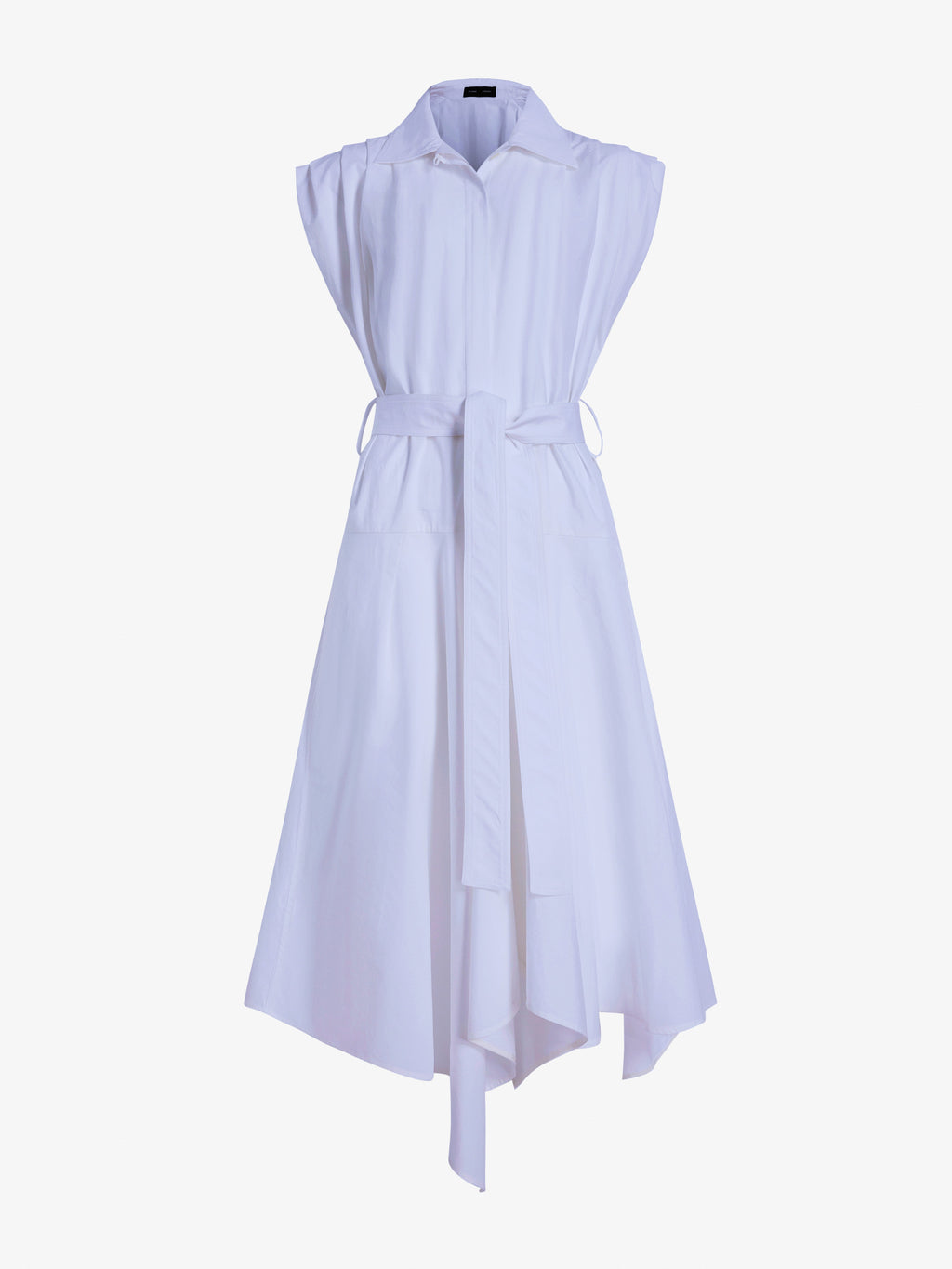 Ava Women's Shirt Dress | 100% Cotton, Asymmetrical Hem 0