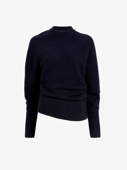 Ava Women's Top | Clean Boiled Wool, Slouchy Silhouette 0