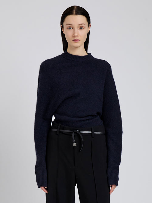 Ava Women's Top | Clean Boiled Wool, Slouchy Silhouette 1