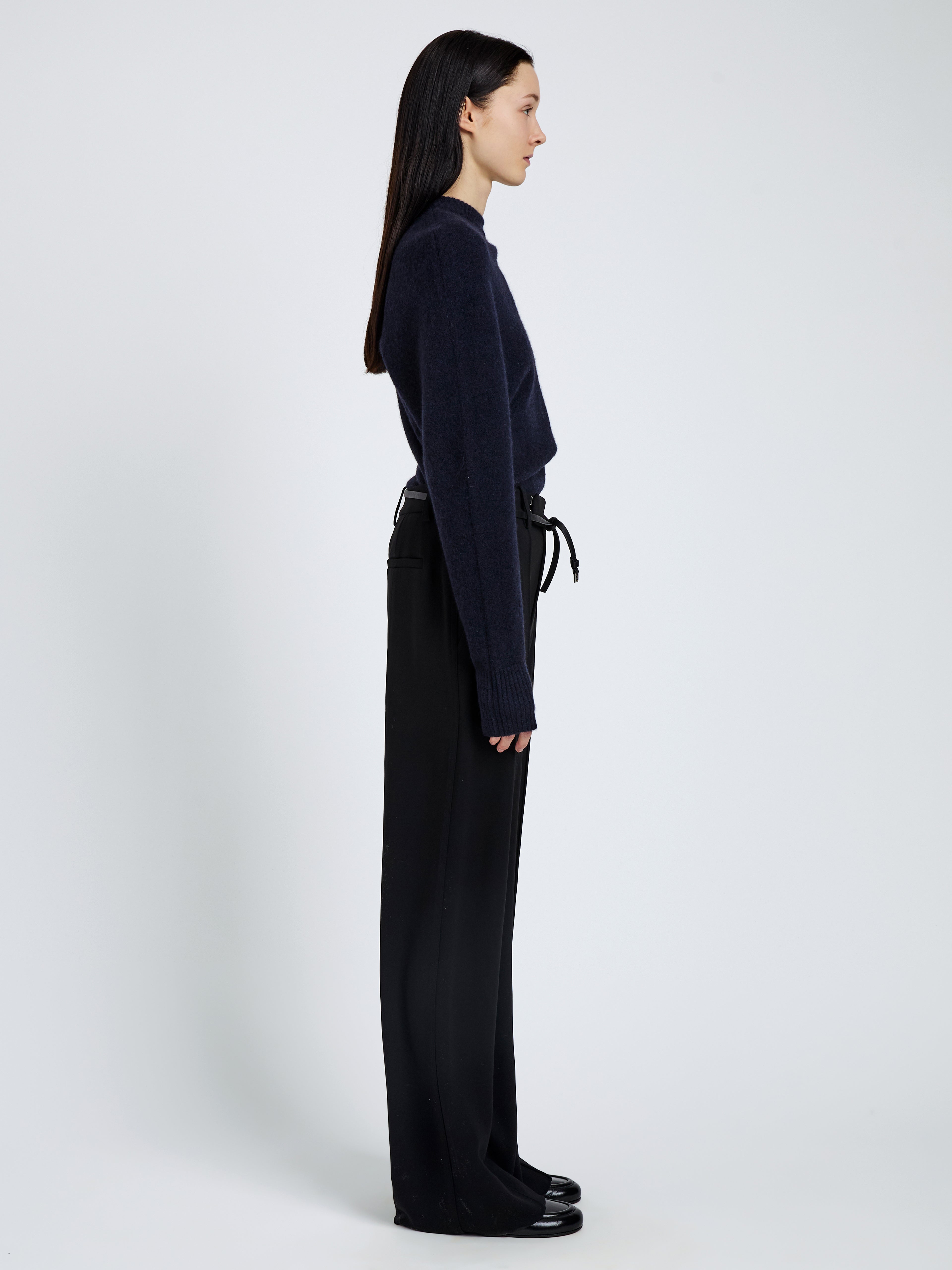 Ava Women's Top | Clean Boiled Wool, Slouchy Silhouette 3