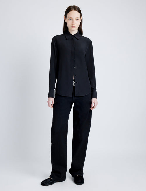 Ava Women's Top | Eco Silk, Slim Fit 1