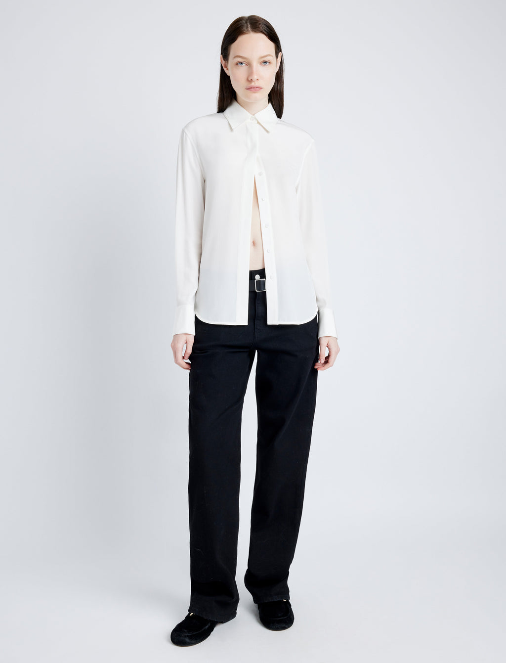 Ava Women's Top | Eco Silk, Slim Fit Blouse 2
