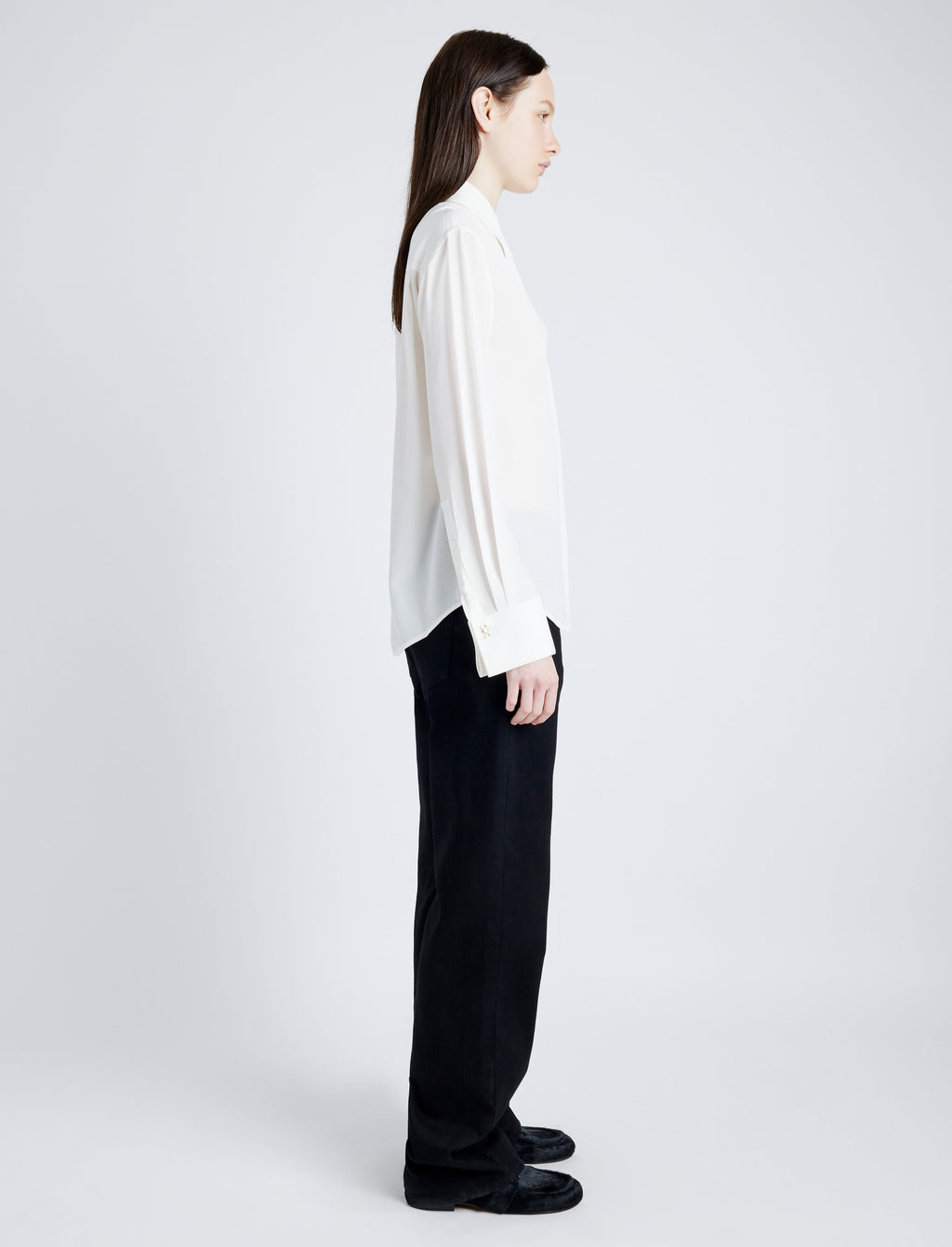 Ava Women's Top | Eco Silk, Slim Fit Blouse 3