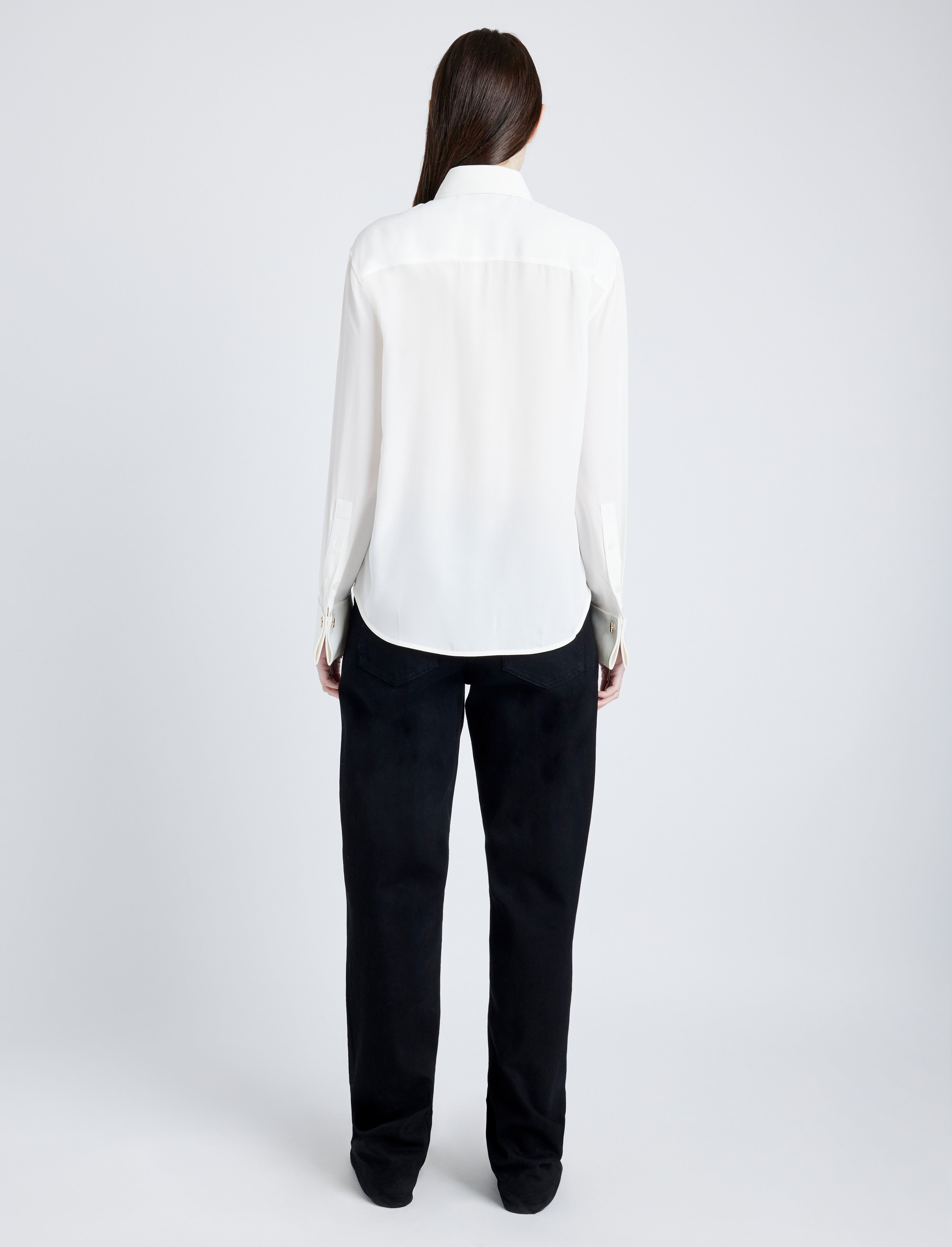 Ava Women's Top | Eco Silk, Slim Fit Blouse 4