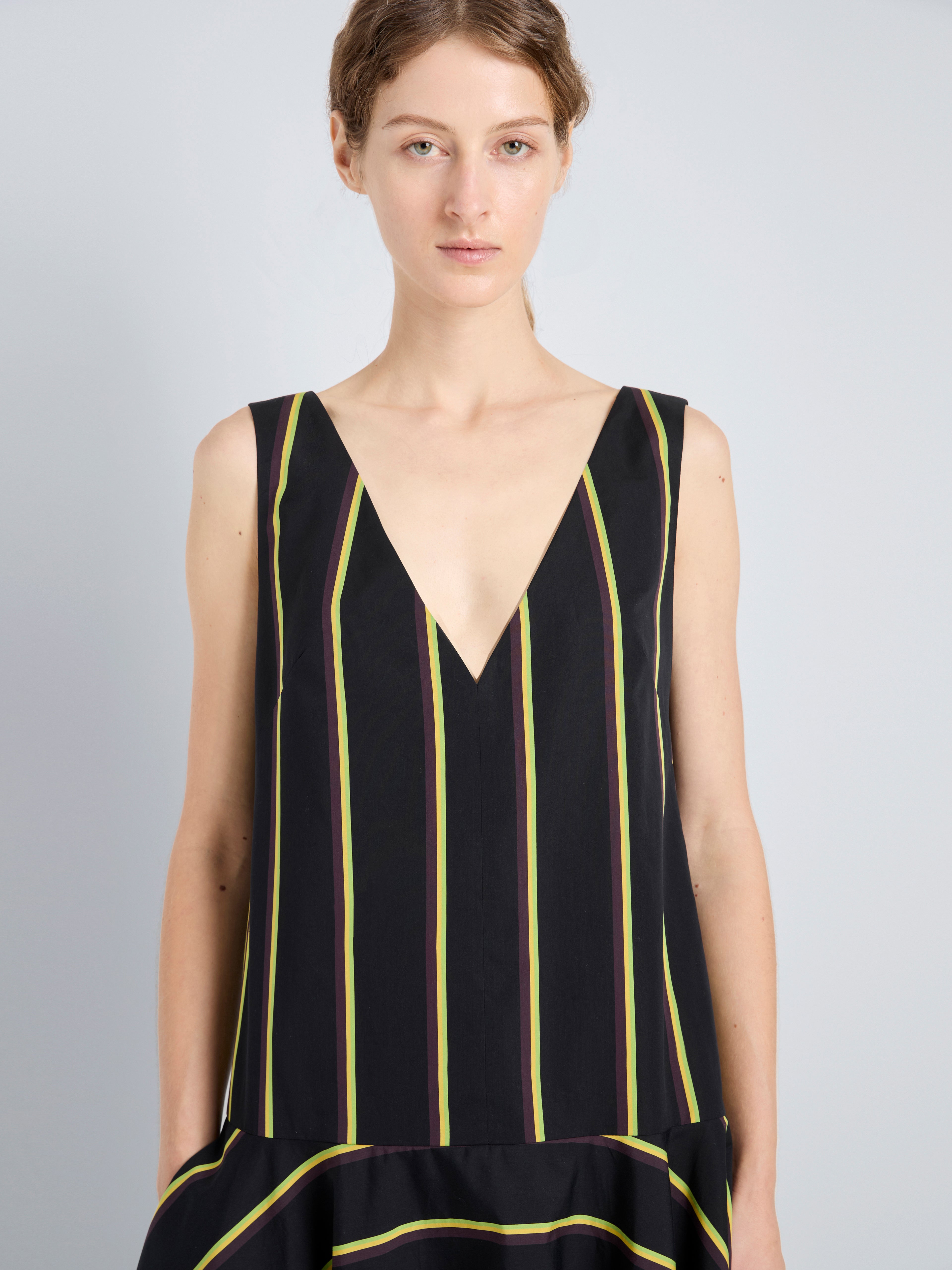 Bella Women's Shirt Dress | Cotton Silk Blend, Asymmetrical Hem 4