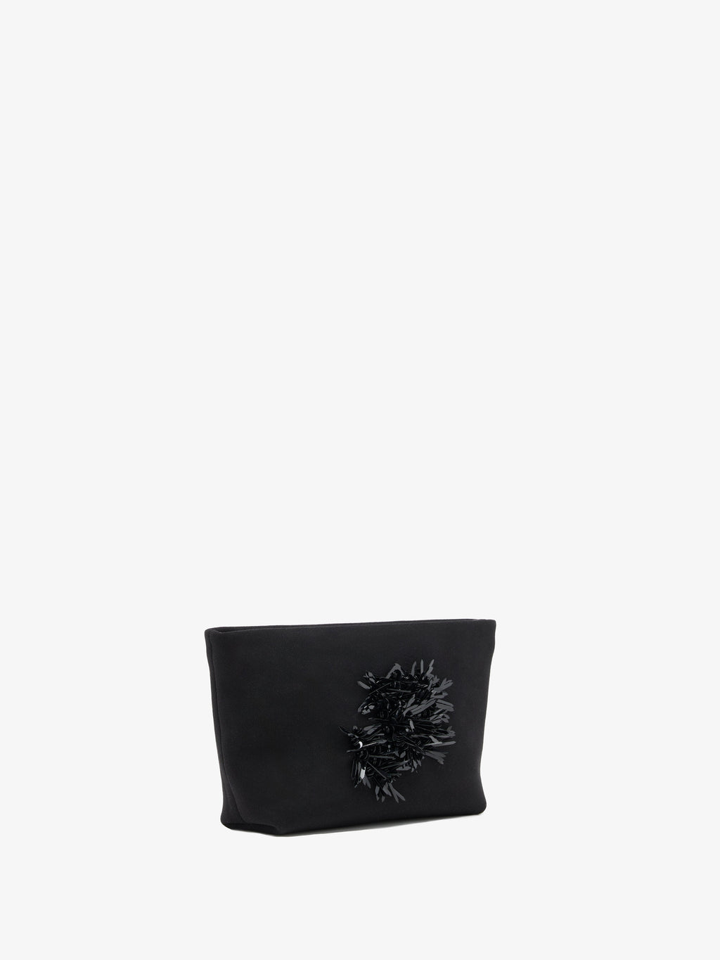 Brianna Women's Clutch | Embroidered Compact Crepe 1