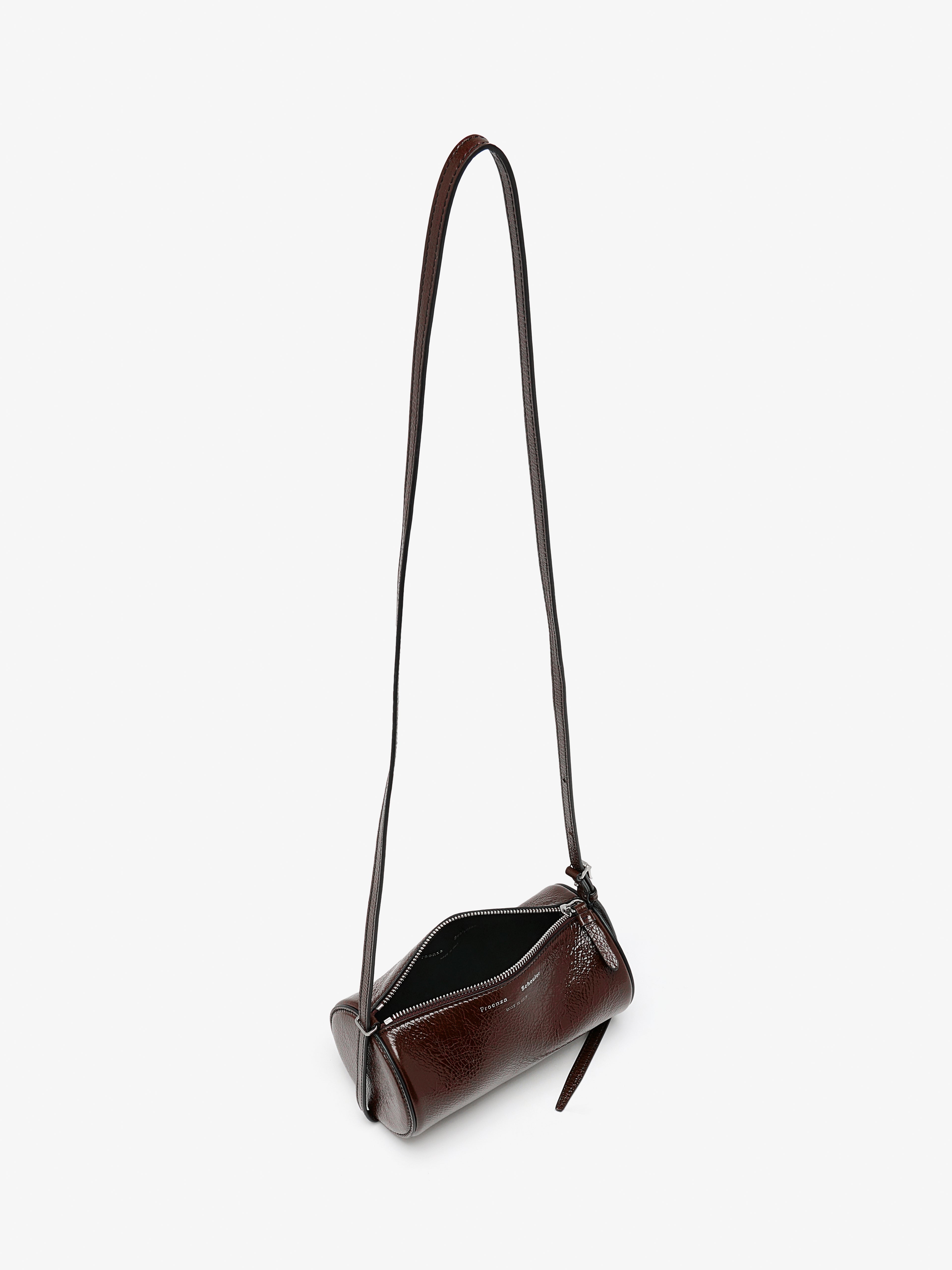 Cedar Women's Crossbody Bag | Shiny Calfskin, Adjustable Strap 4