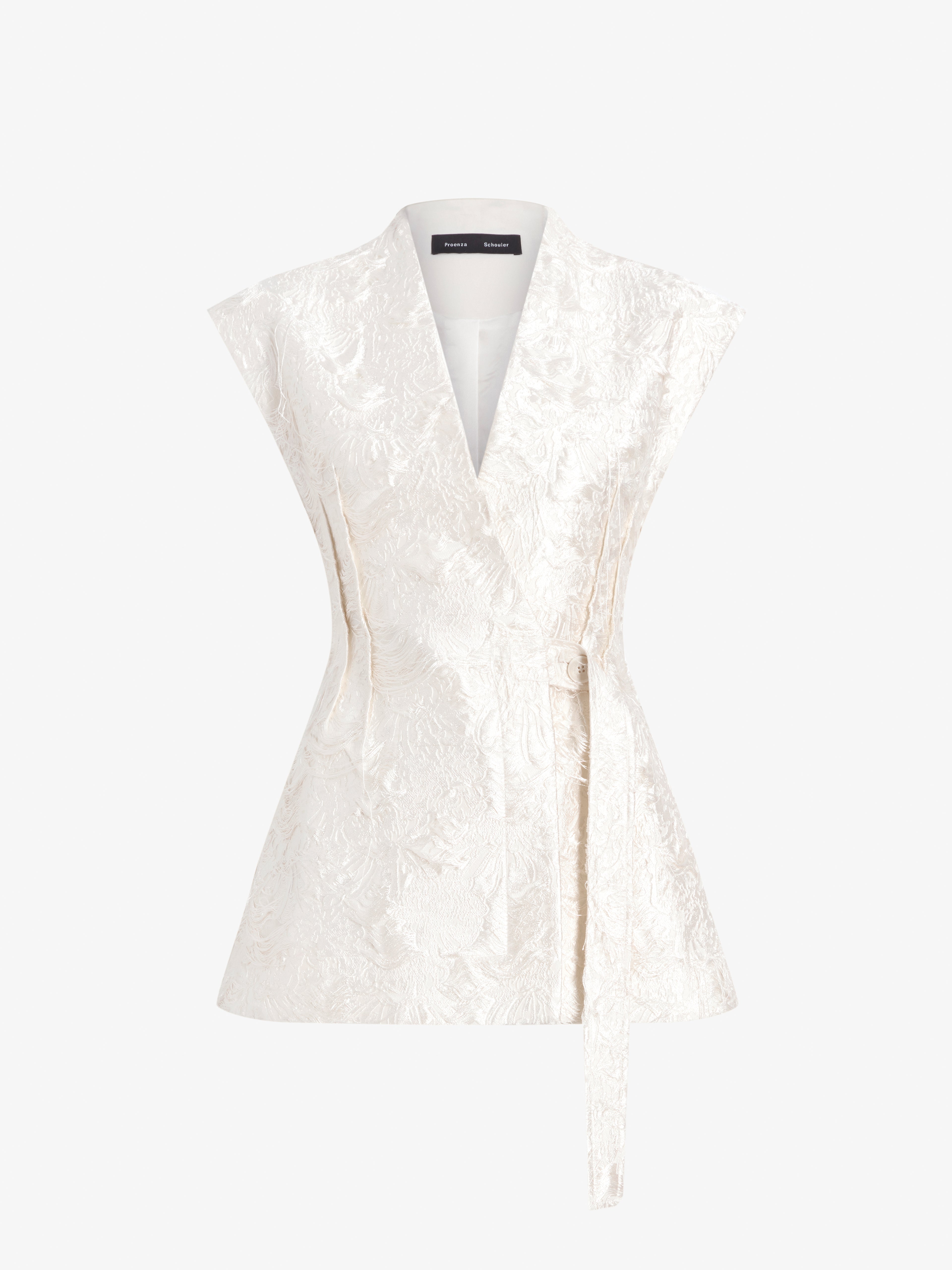 Cindle Women's Gillet | Chrysanthemum Float Jacquard 0