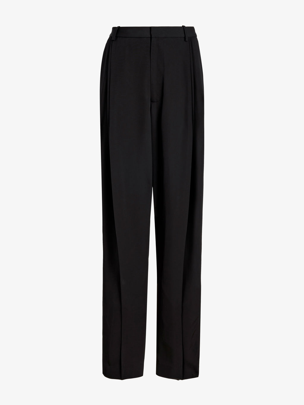 Clementina Women's Trousers | Oversized Viscose Twill 0
