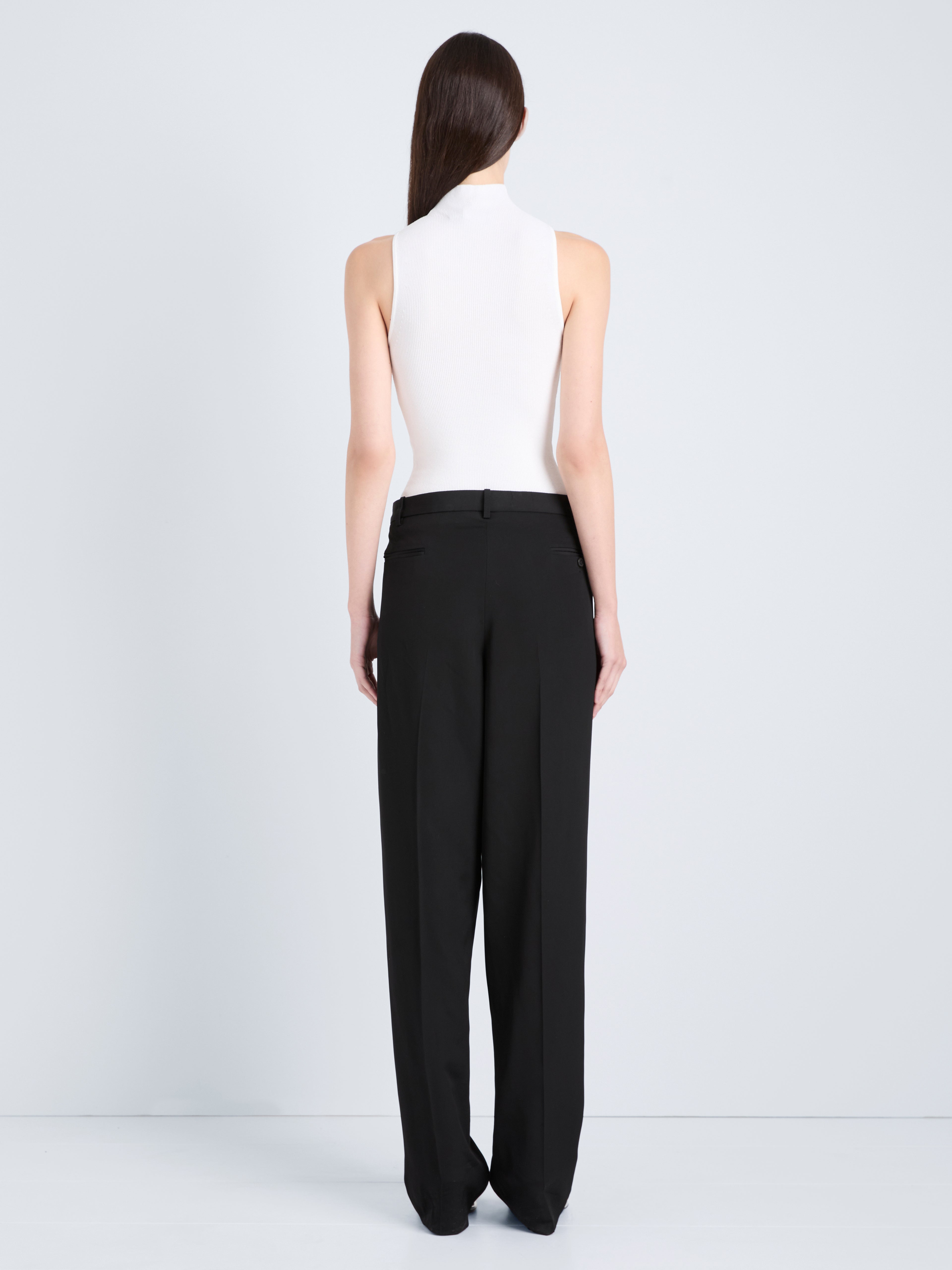 Clementina Women's Trousers | Oversized Viscose Twill 3