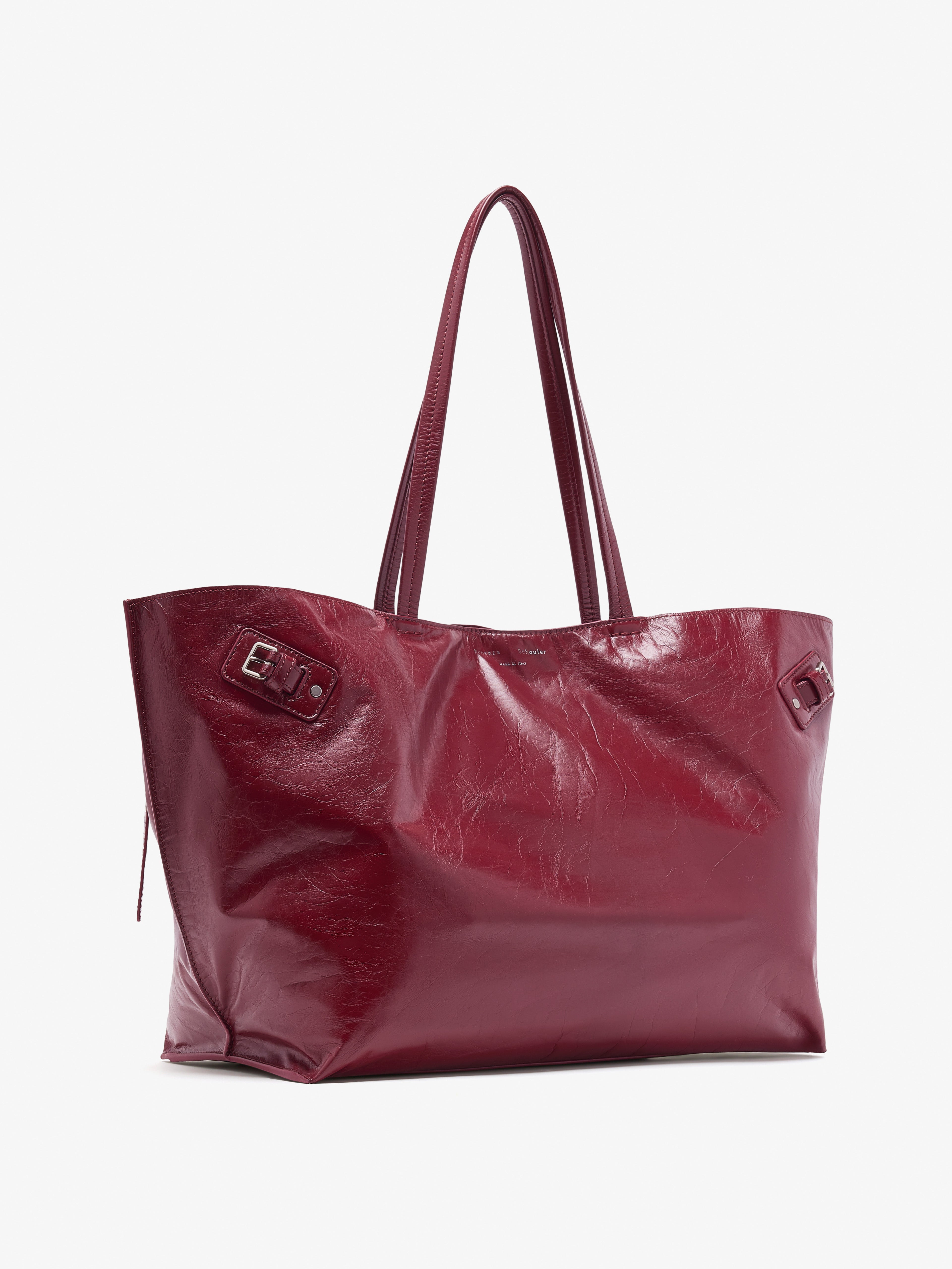 Daisy Women's Tote Bag | Crinkle Finish, Functional Buckles 2