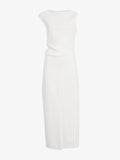 Damea Women's Cocktail Dress | Matte Double Crepe, Asymmetric Neckline 0