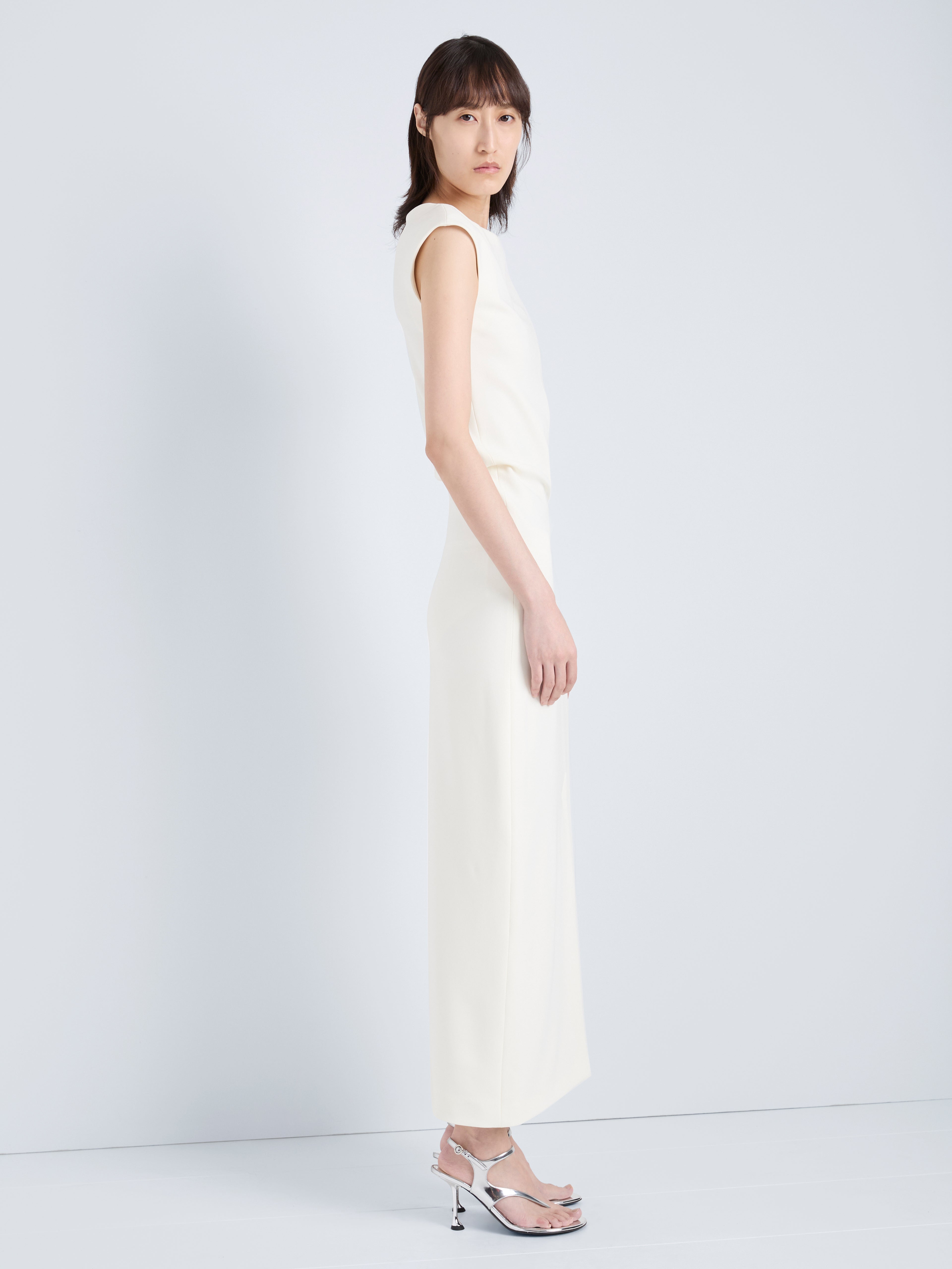 Damea Women's Cocktail Dress | Matte Double Crepe, Asymmetric Neckline 5
