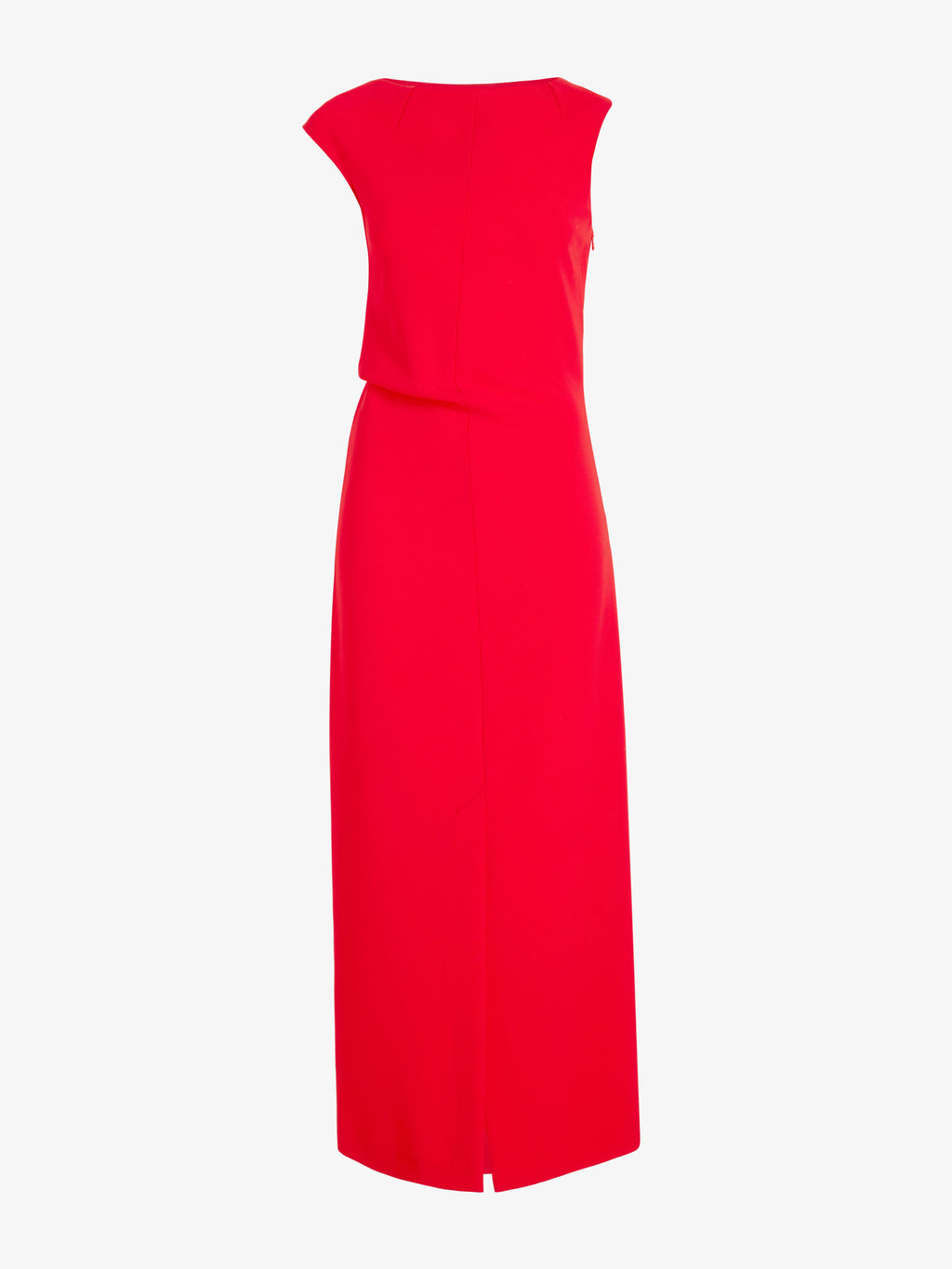 Damea Women's Dress | Matte Double Crepe, Asymmetric Design 0