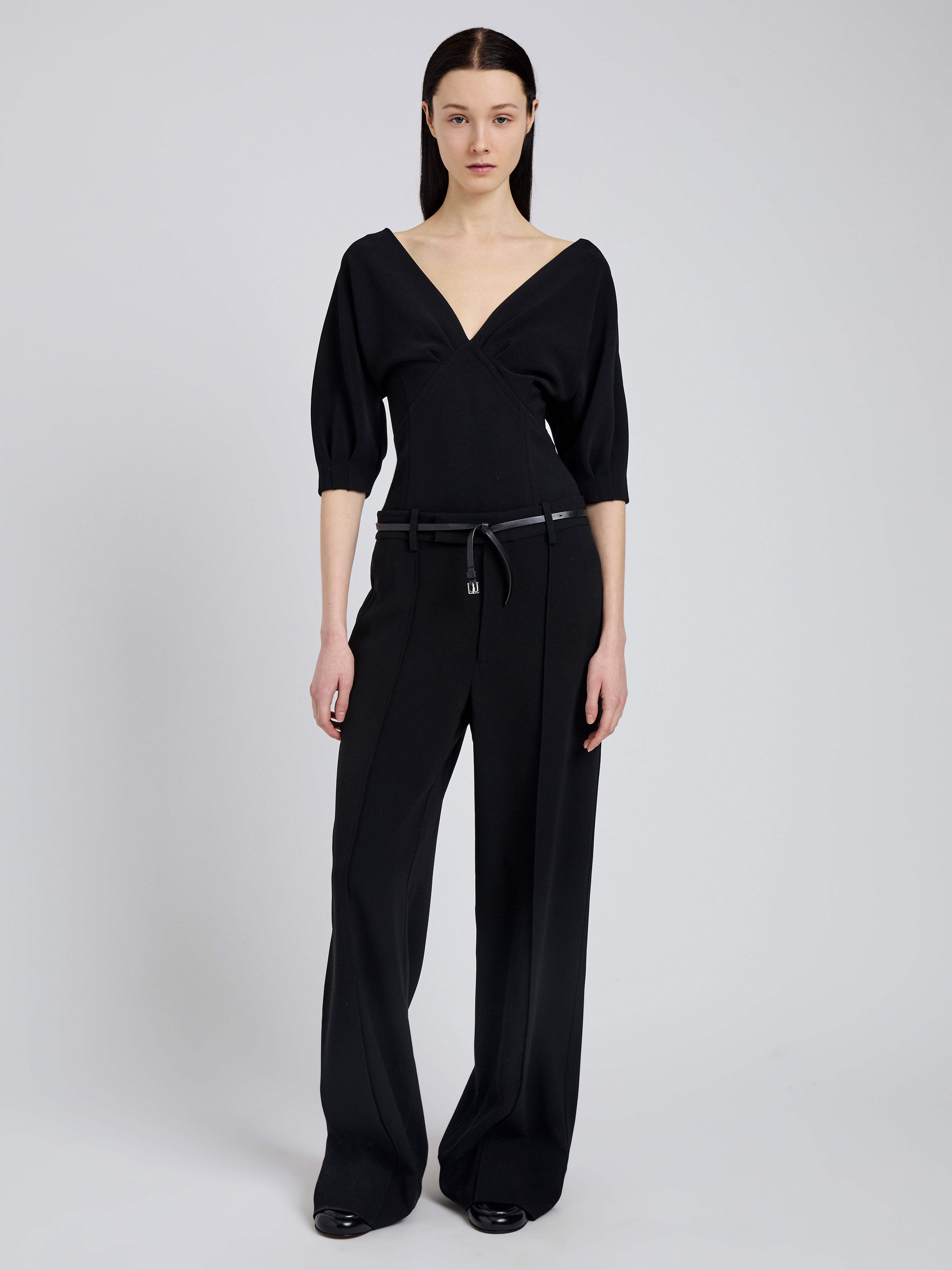 Dareen Women's Top | Compact Stretch Crepe, Slim Fit 2