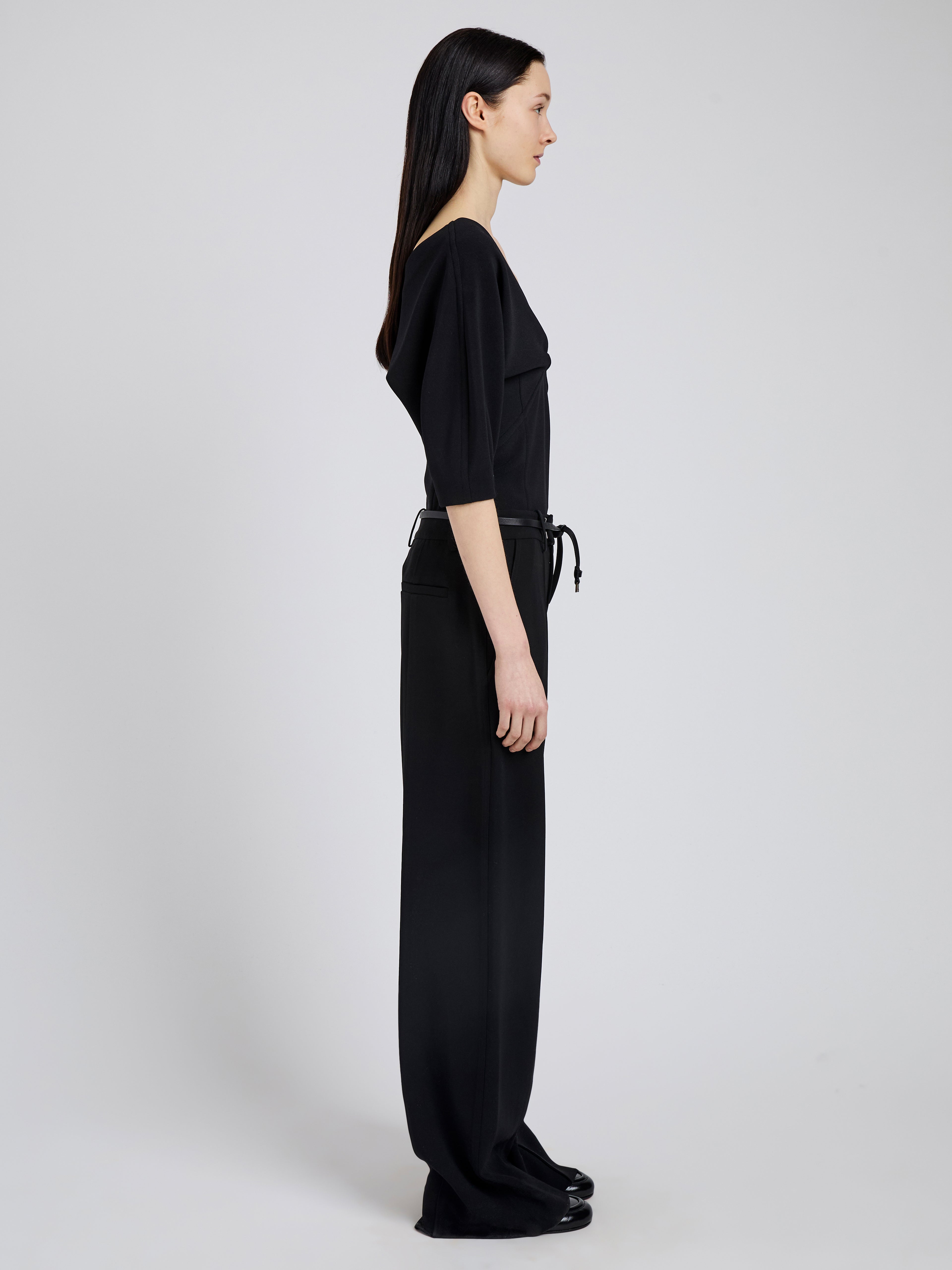 Dareen Women's Top | Compact Stretch Crepe, Slim Fit 3