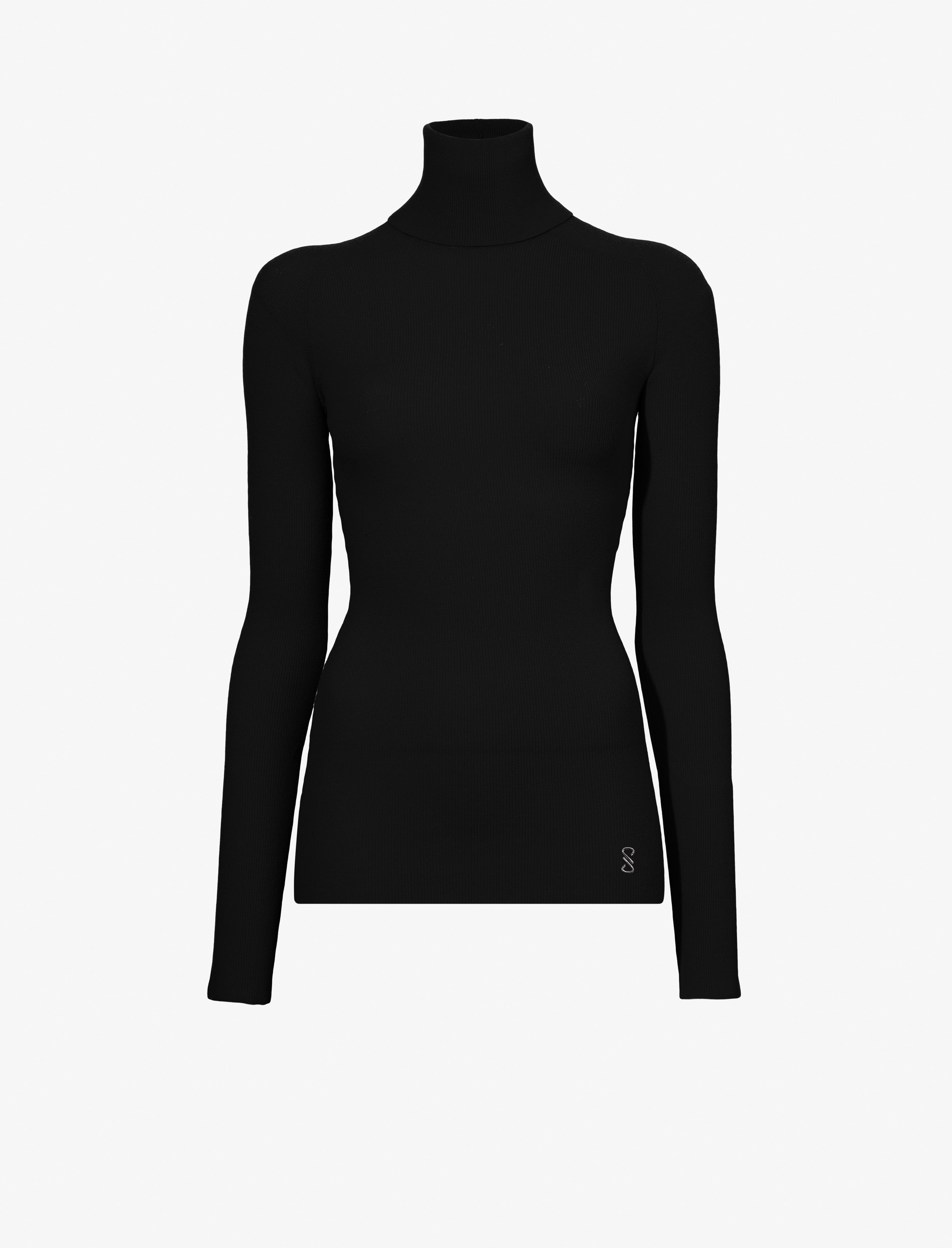 Fiona Women's Top | Matte Viscose Rib, Slim Fit 0