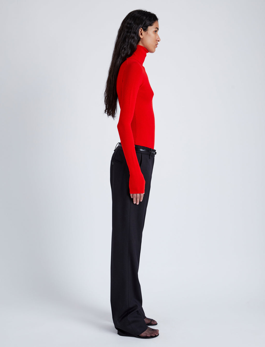 Fiona Women's Top | Matte Viscose Rib, Slim Fit 3