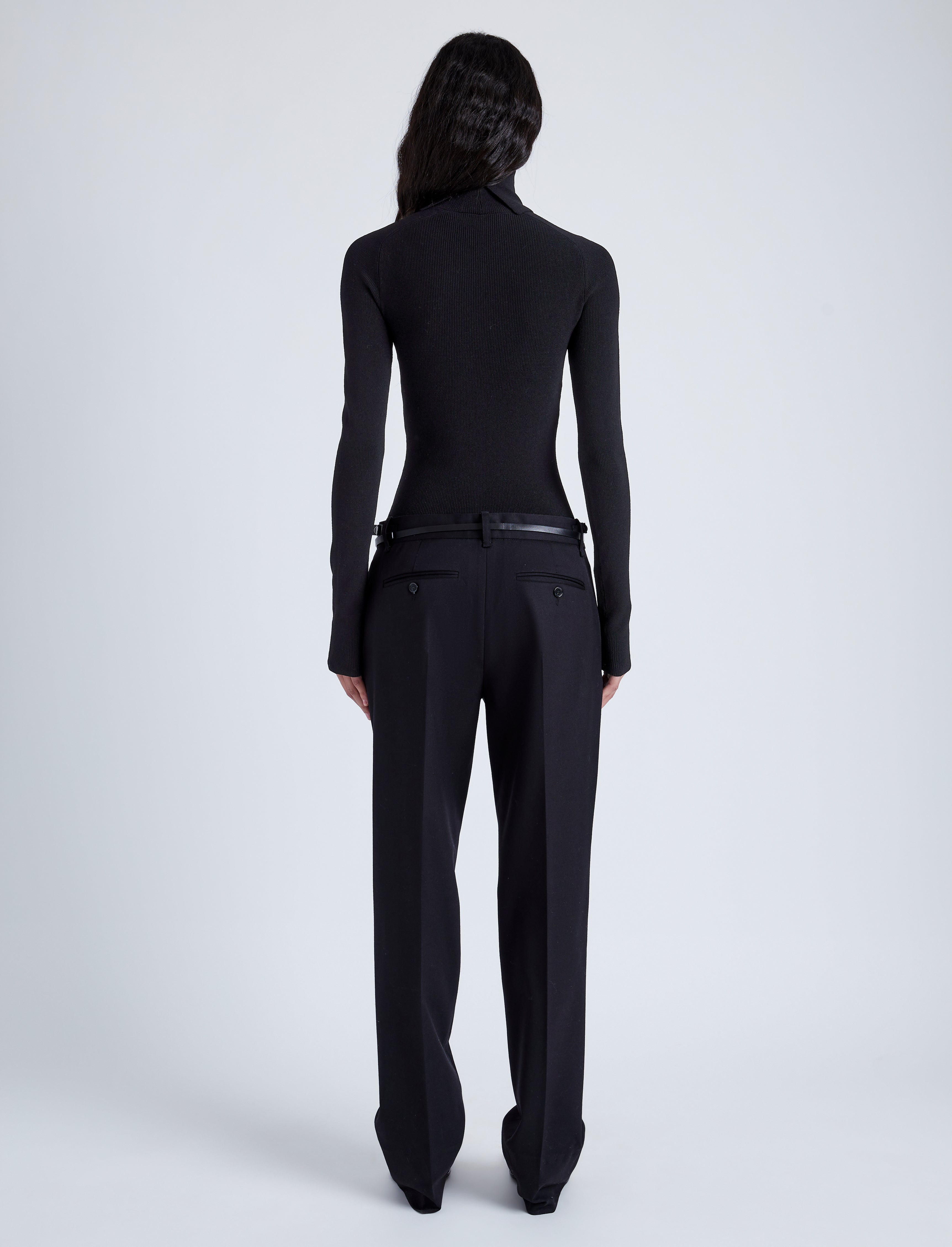 Fiona Women's Top | Matte Viscose Rib, Slim Fit 4