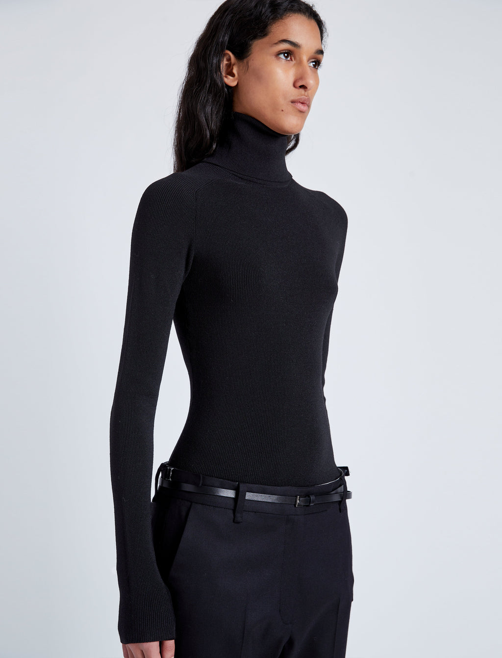 Fiona Women's Top | Matte Viscose Rib, Slim Fit 5