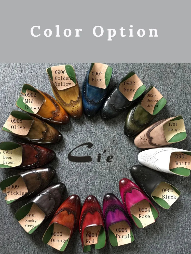Handmade Italian Leather Dress Shoes