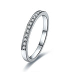 Platinum VVS1 Moissanite Engagement Set