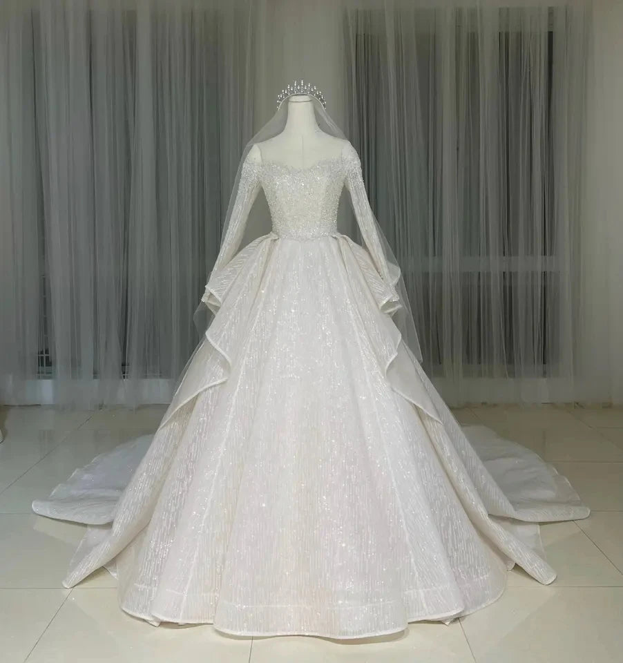 Plus Size Lace Mermaid Wedding Dress