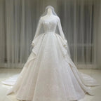 Plus Size Lace Mermaid Wedding Dress