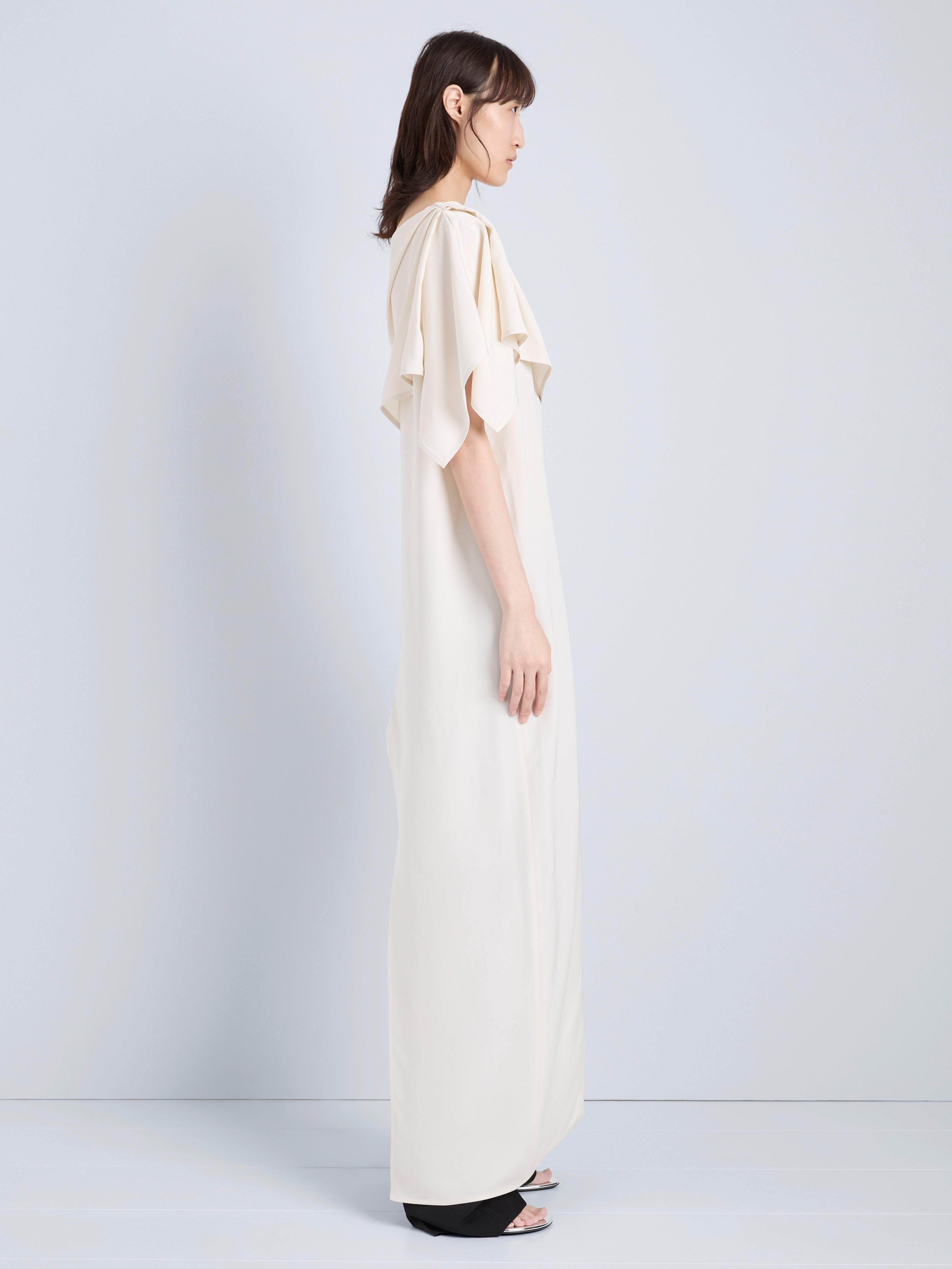Haya Women's Top | One-Shoulder Viscose Twill 2