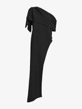 Haya Women's Top | One-Shoulder Viscose Twill, Chic Going Out Top 0