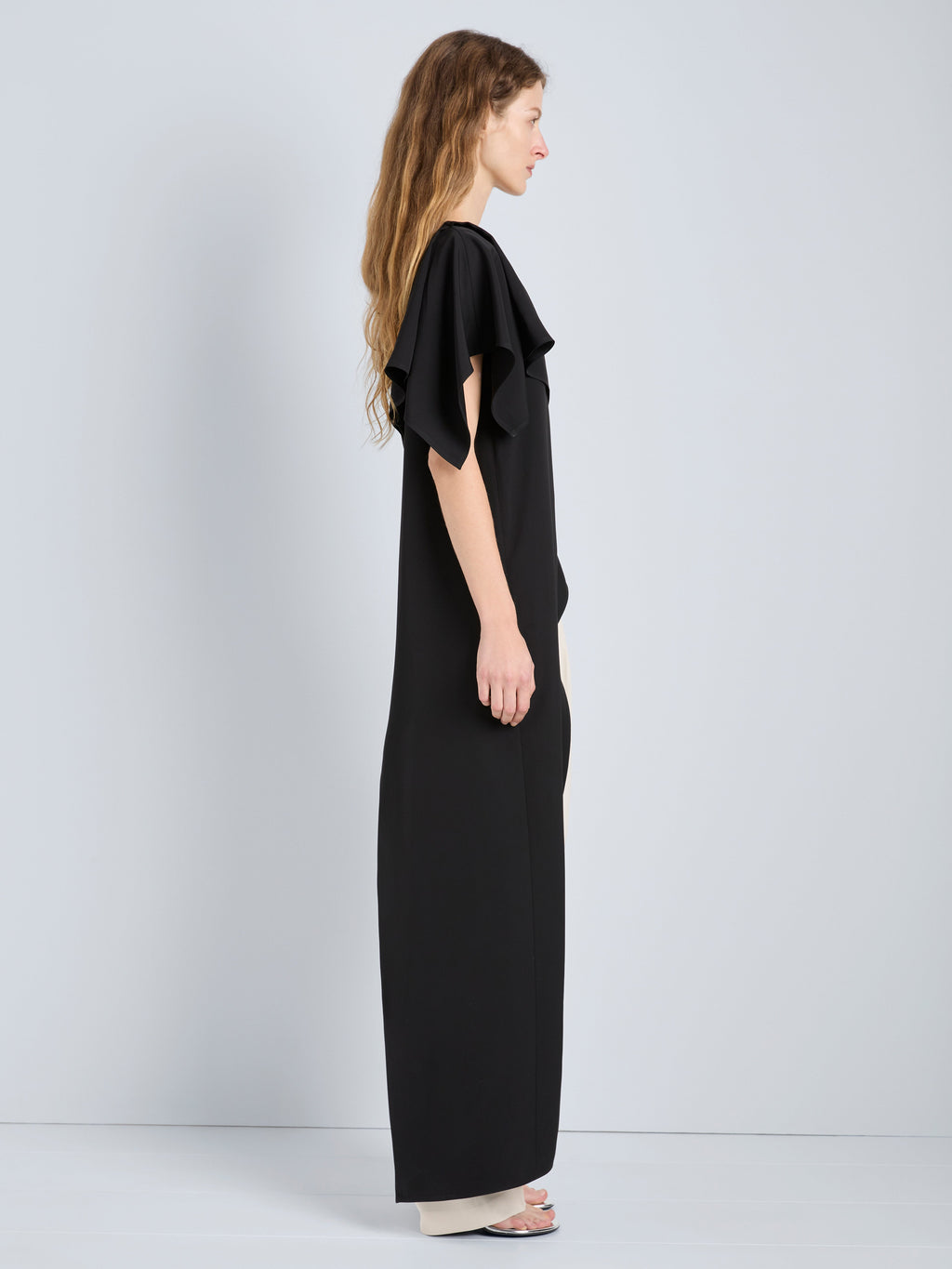 Haya Women's Top | One-Shoulder Viscose Twill, Chic Going Out Top 3