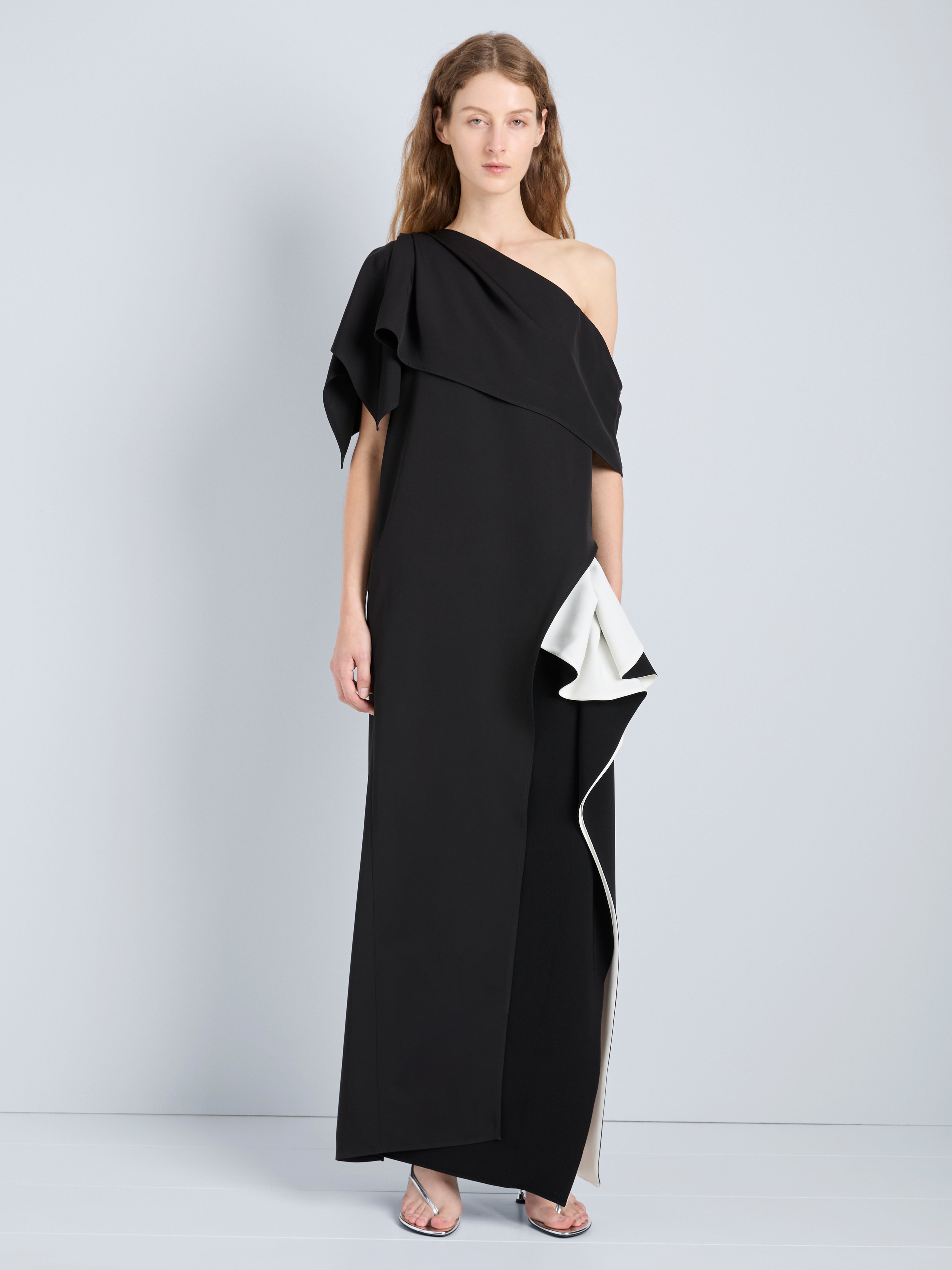 Haya Women's Top | One-Shoulder Viscose Twill, Chic Going Out Top 5
