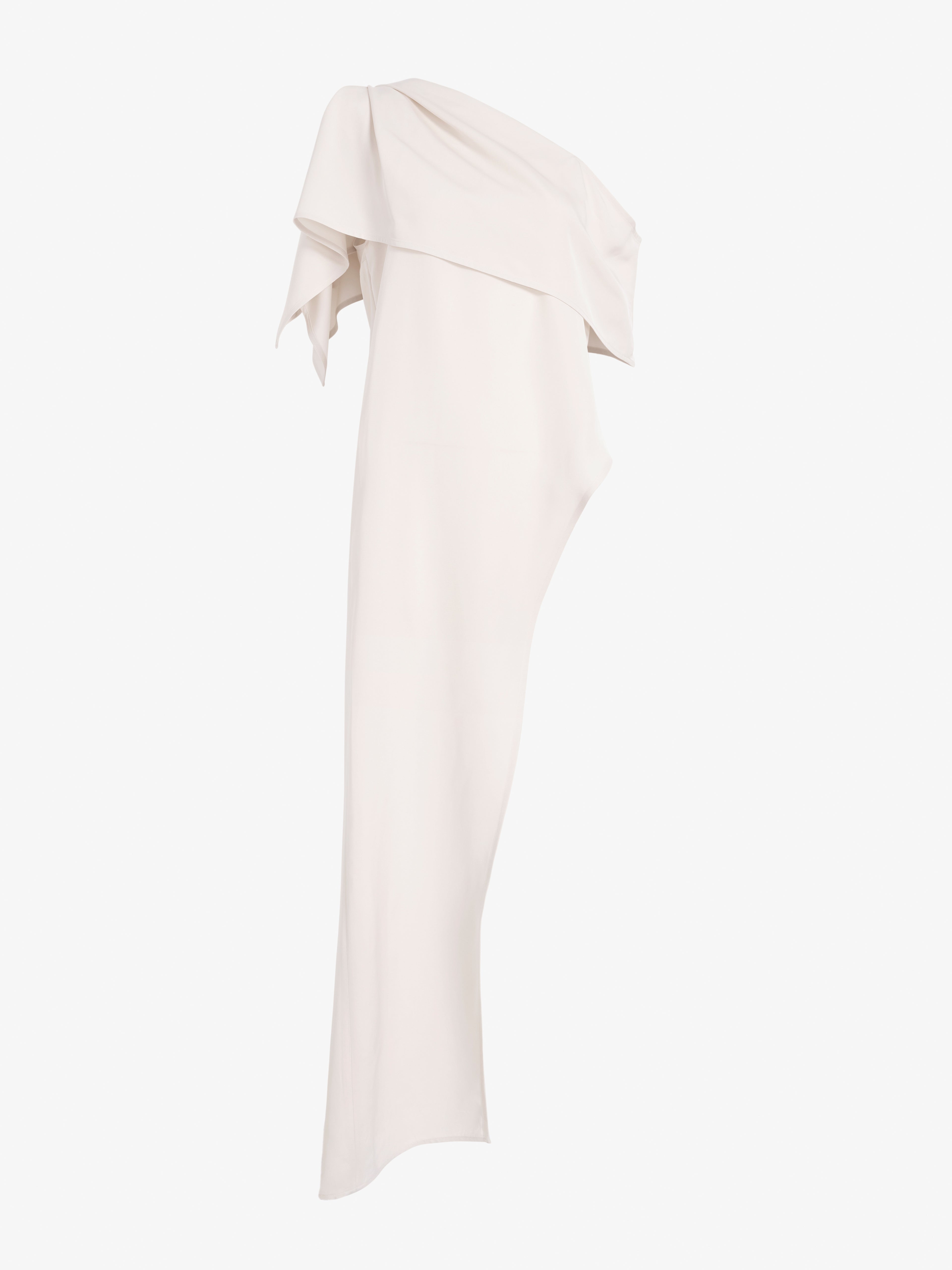 Haya Women's Top | One-Shoulder Viscose Twill, Elegant Going Out Top 0
