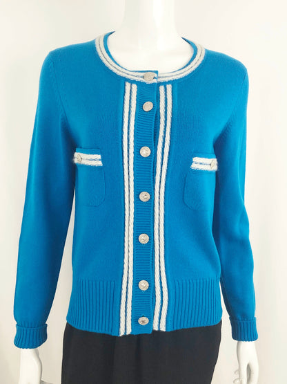 NEW Chanel Cashmere Cardigan Size M / 8