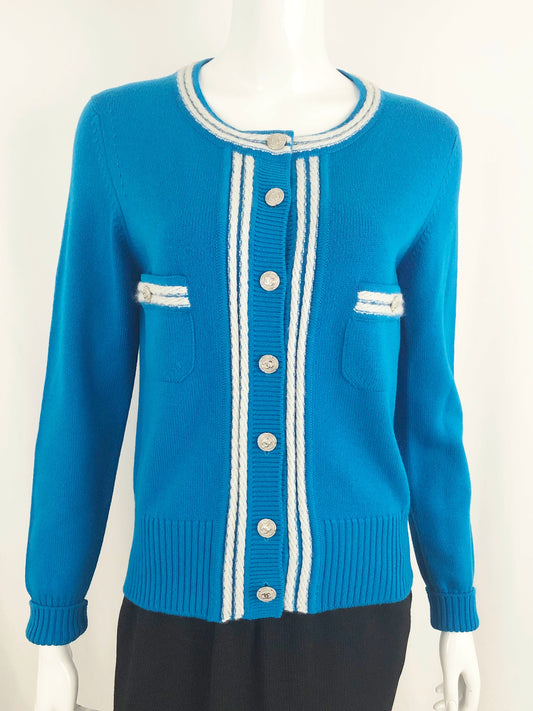 NEW Chanel Cashmere Cardigan Size M / 8