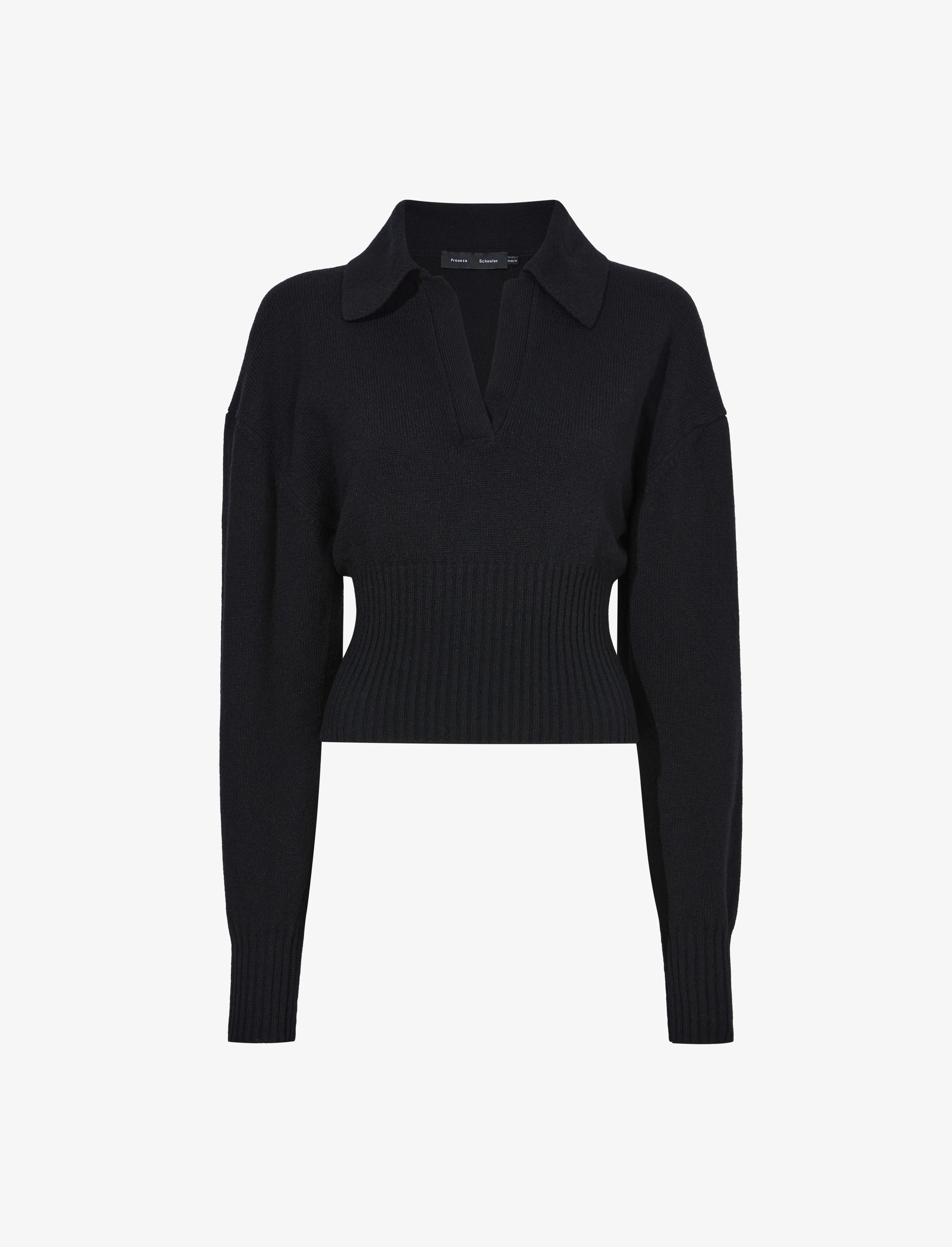 Jade Women's Cashmere Sweater | Eco Cashmere Blend, Polo Style 0