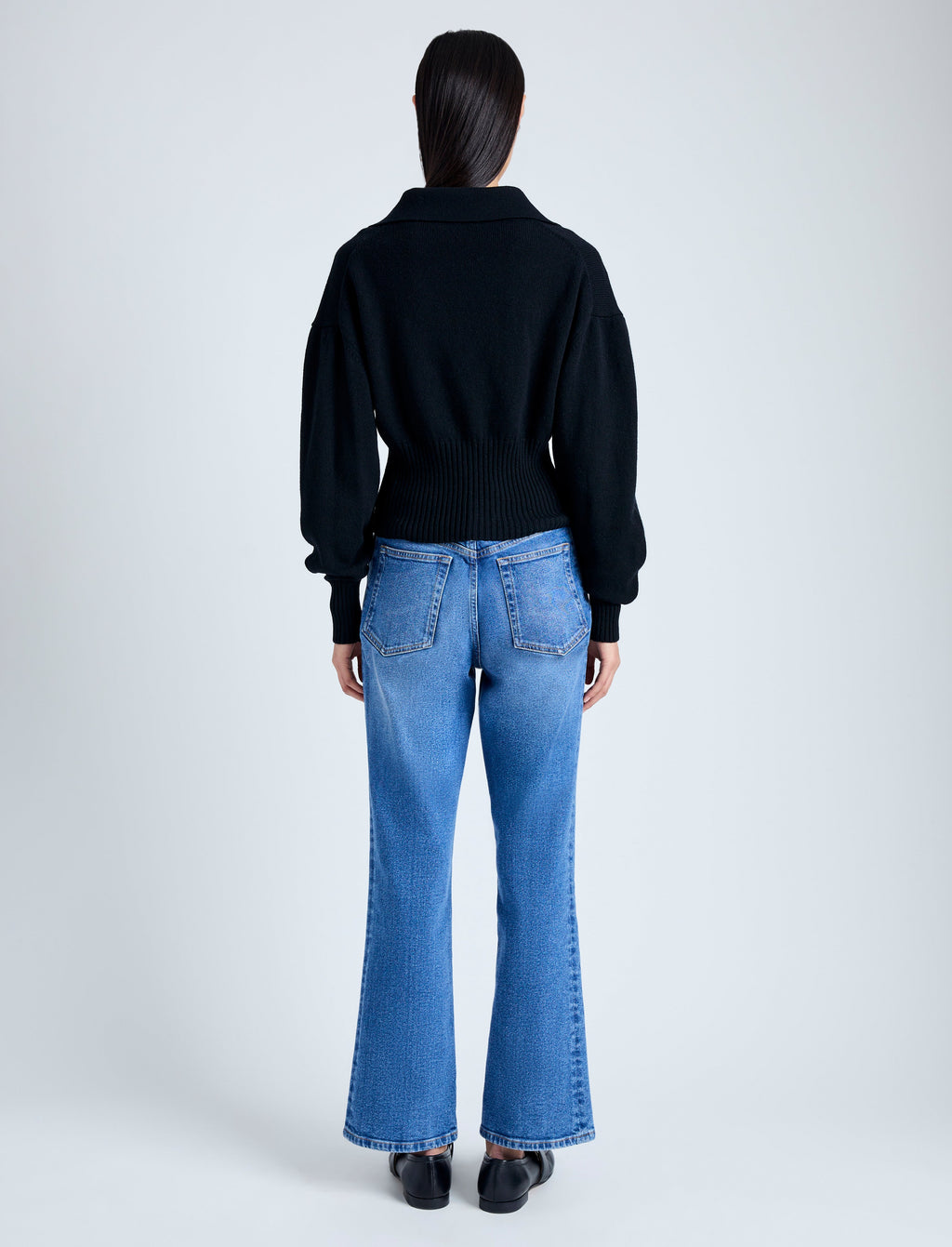Jade Women's Cashmere Sweater | Eco Cashmere Blend, Polo Style 4