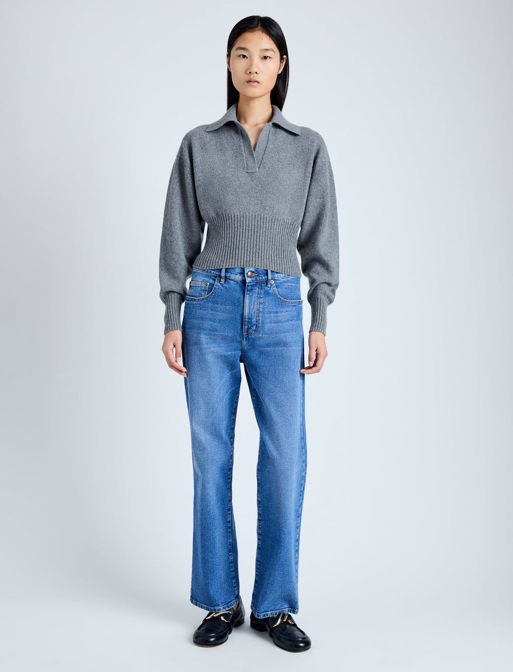 Jade Women's Polo Sweater | Eco Cashmere Blend 2