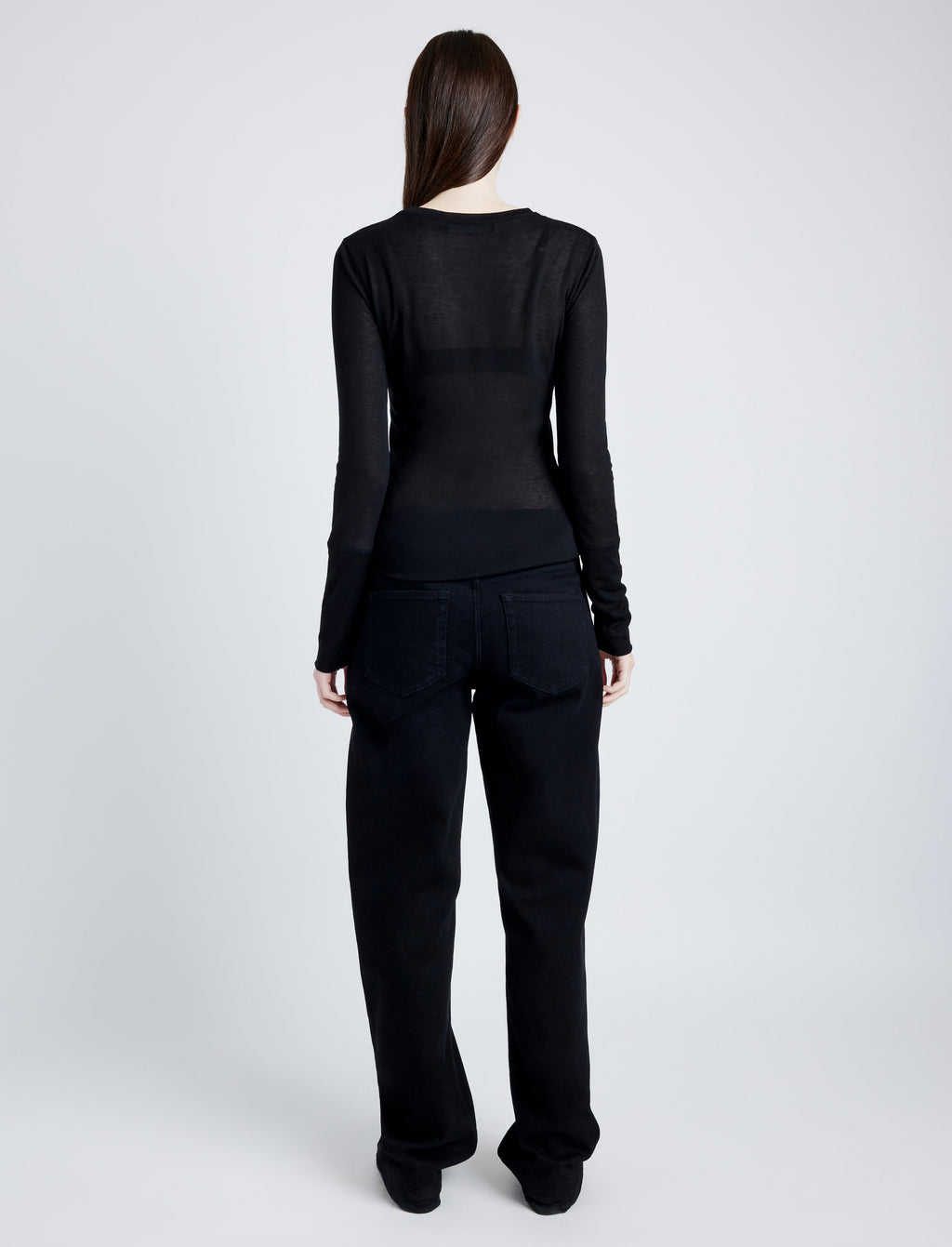 Kara Women's Top | Sheer Slub Jersey, Lightweight 4