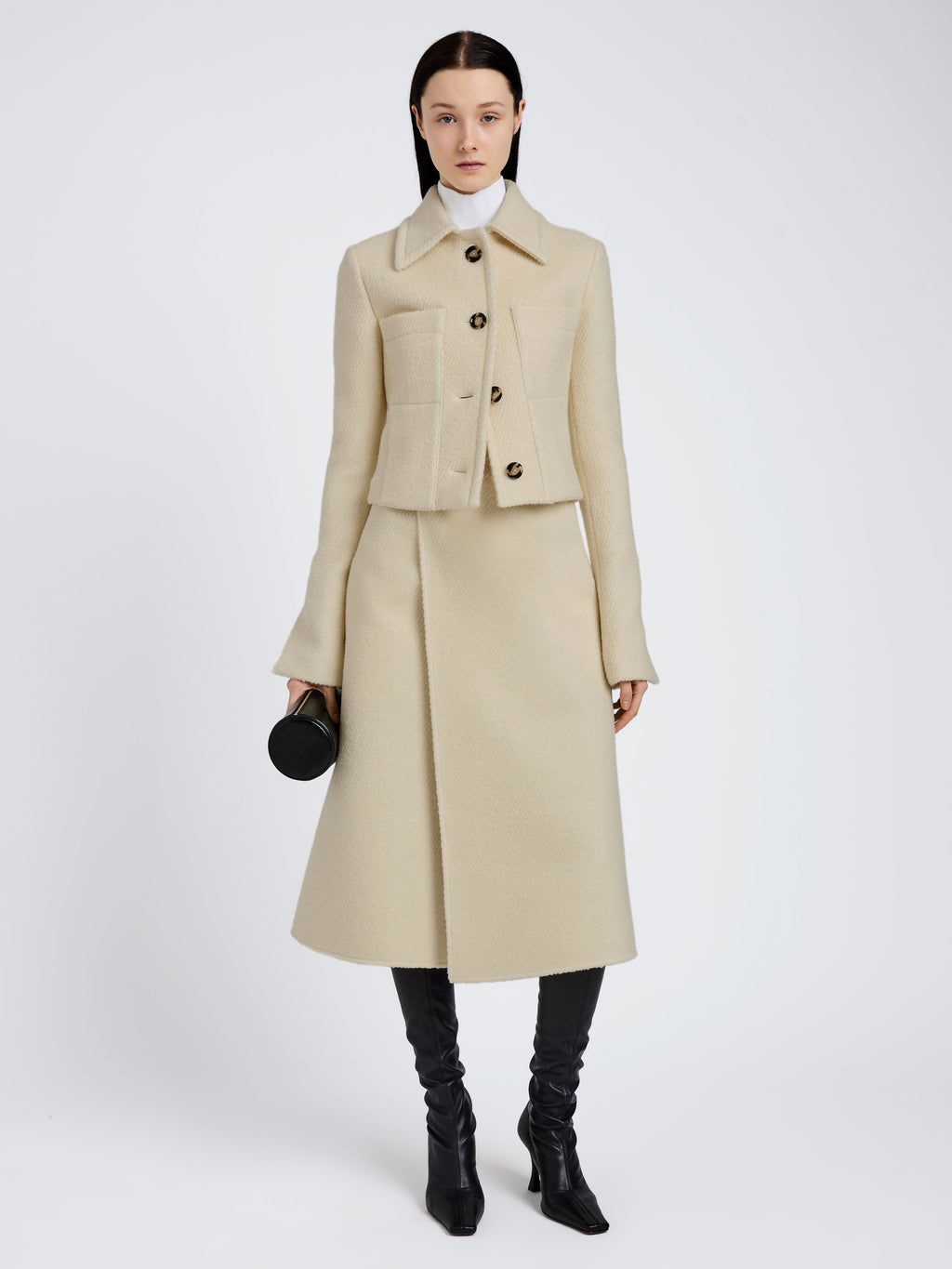 Kinsley Women's Jacket | Boucle Twill, Slim Fit 2