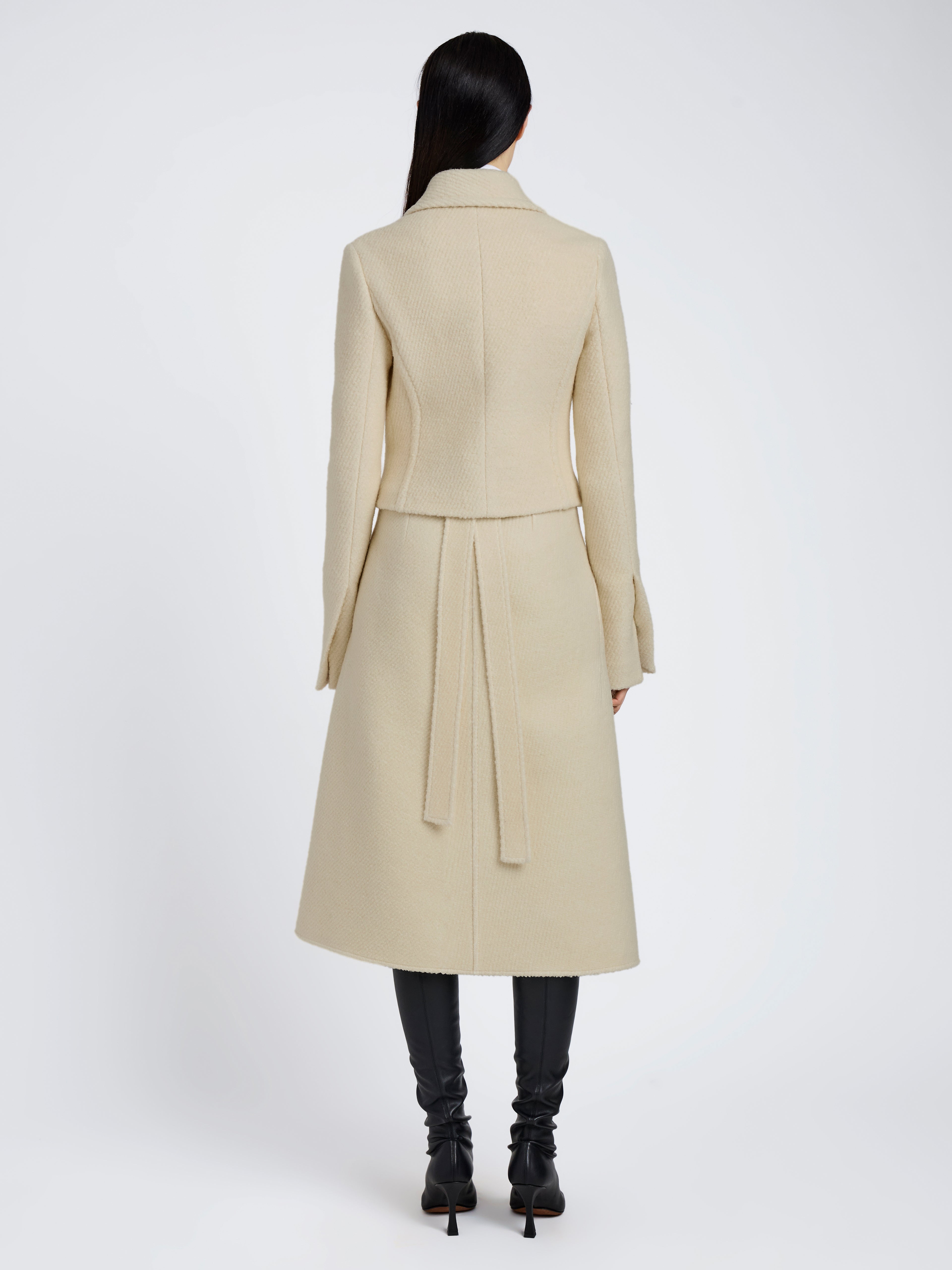 Kinsley Women's Jacket | Boucle Twill, Slim Fit 4