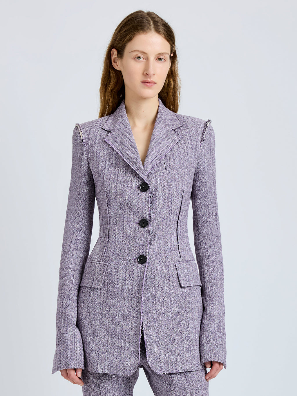 Lorenza Women's Jacket | Tailored Cotton Blend 1
